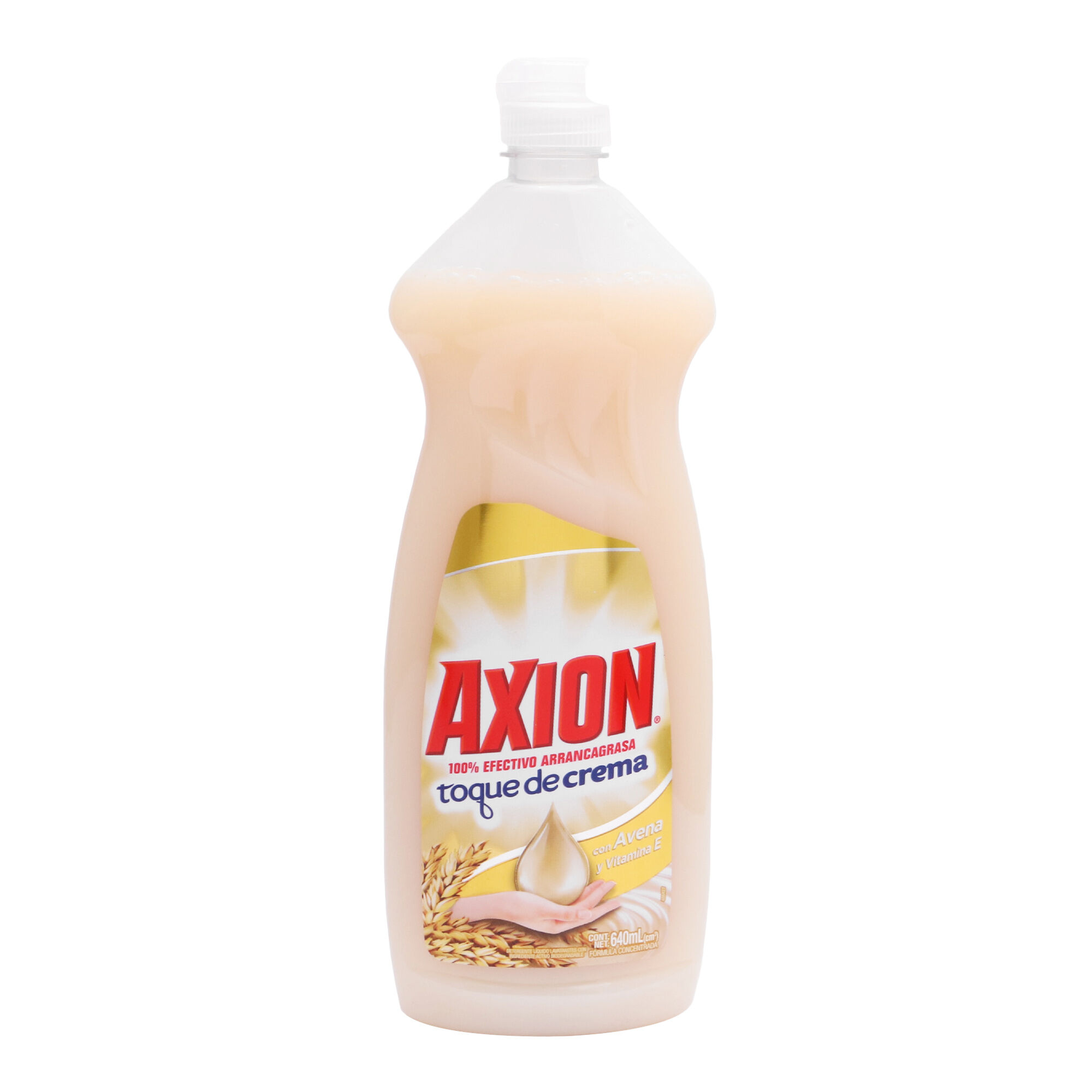 Jabon Liquido Con Avena Y Vitamina E Axion 640.0 Ml