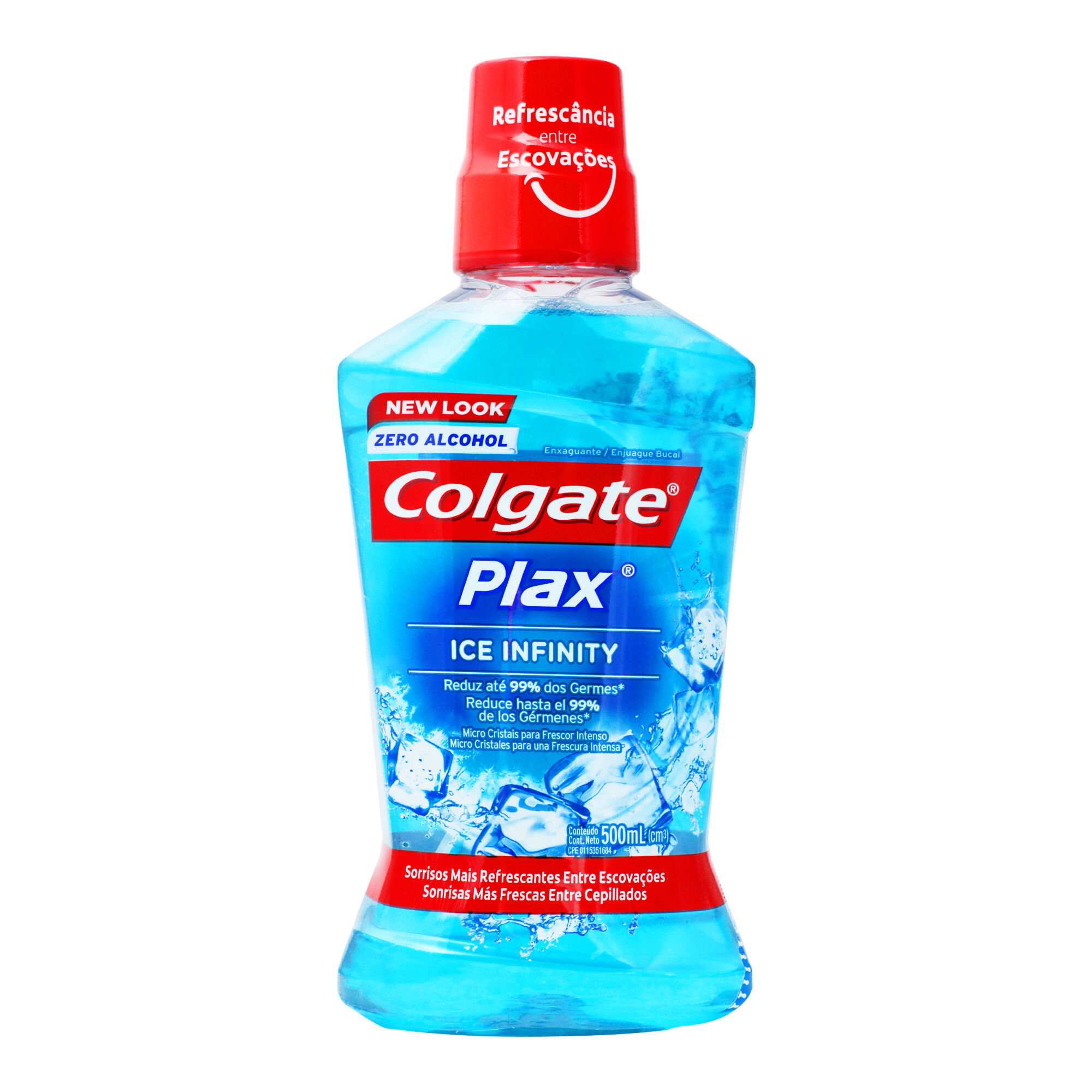 Enjuague Bucal Ice Infinity Colgate Plax 500.0 Ml