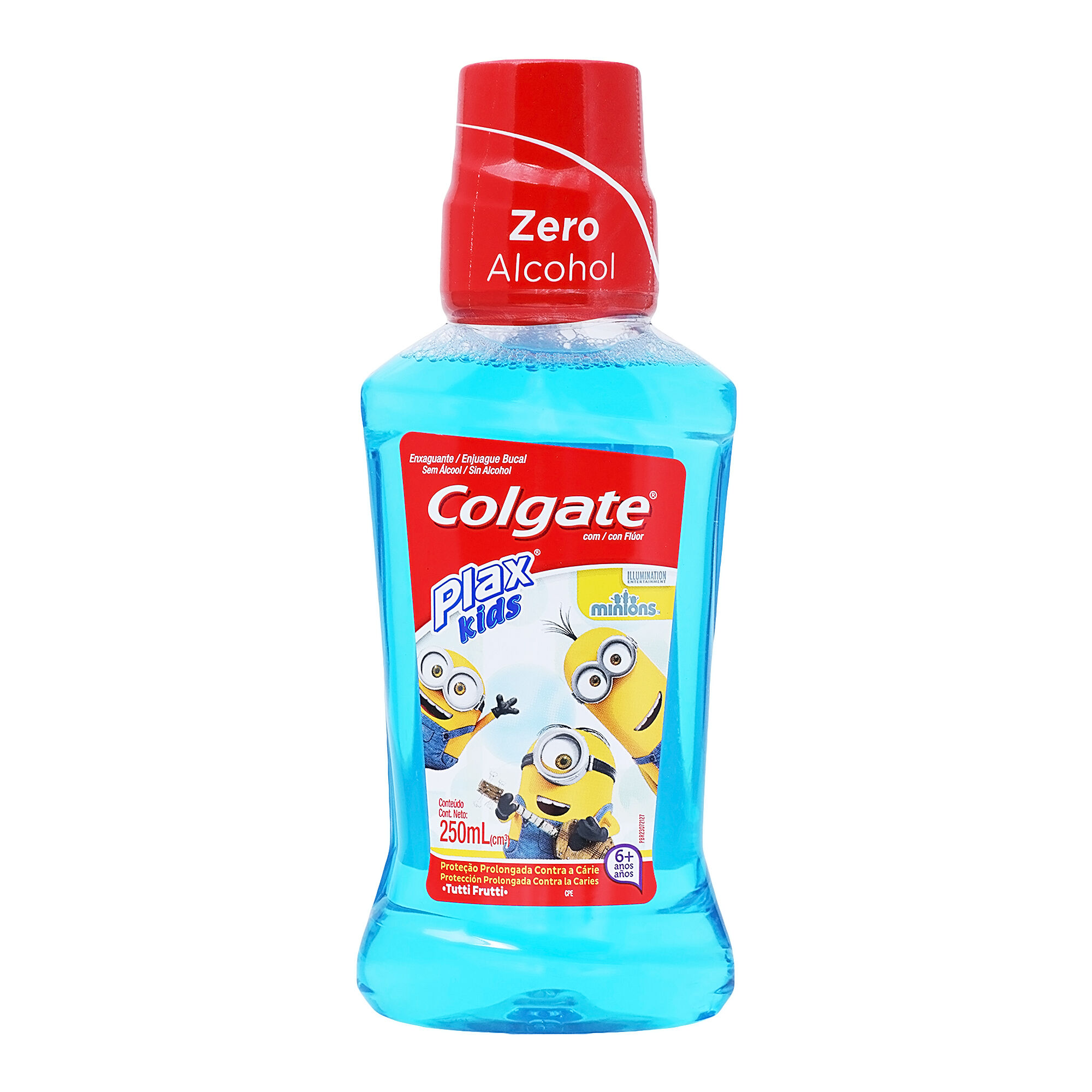 Enjuague Bucal Plax Kids Minions Colgate 250.0 Ml