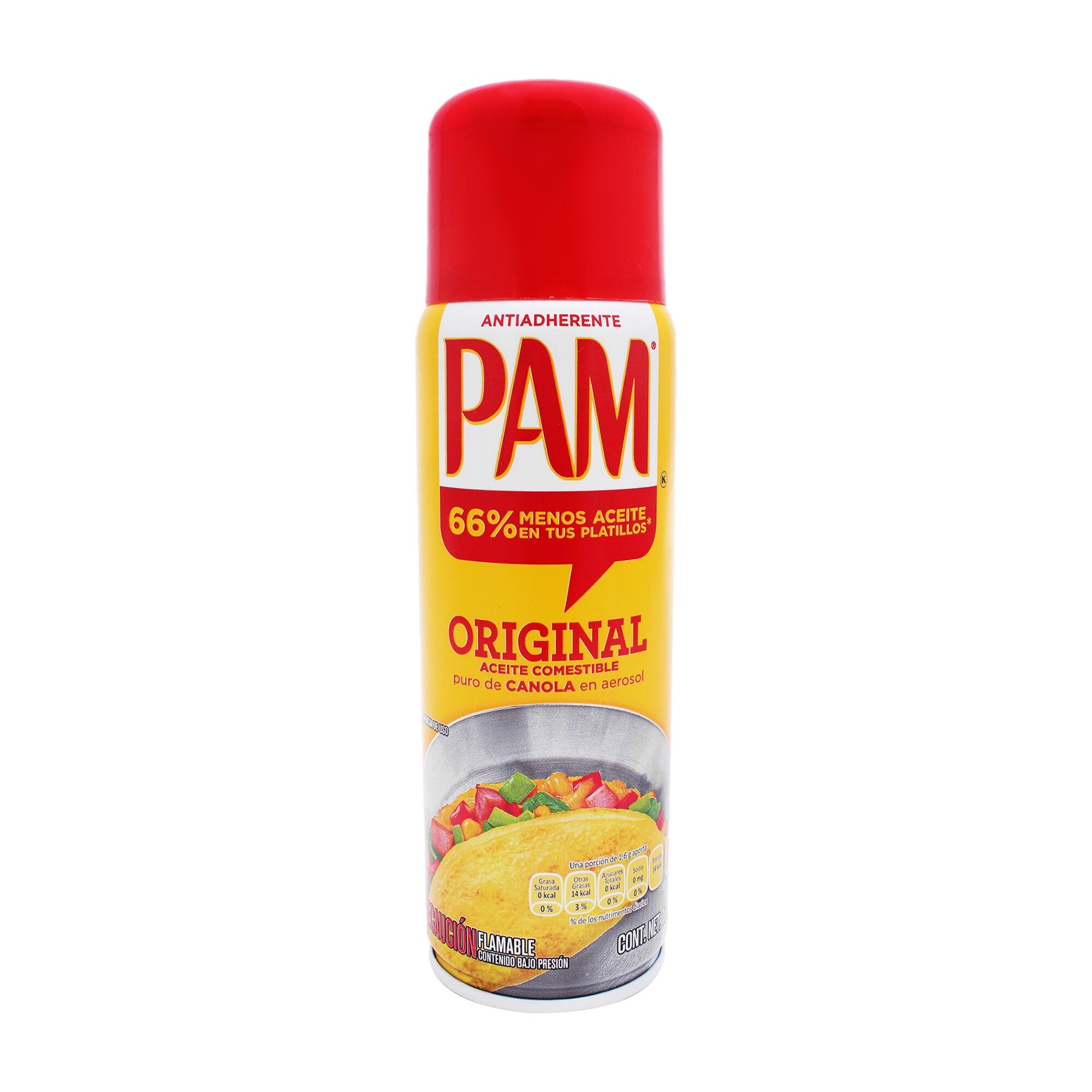 Aceite Original Pam 170 Gr
