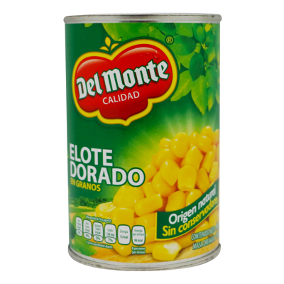 Elote Dorado En Granos Del Monte 400 0 Gr