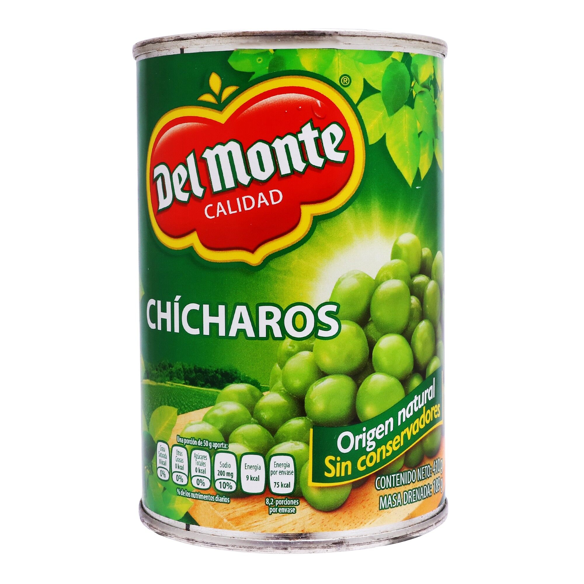 Chicharos Naturales Del Monte 410.0 Gr