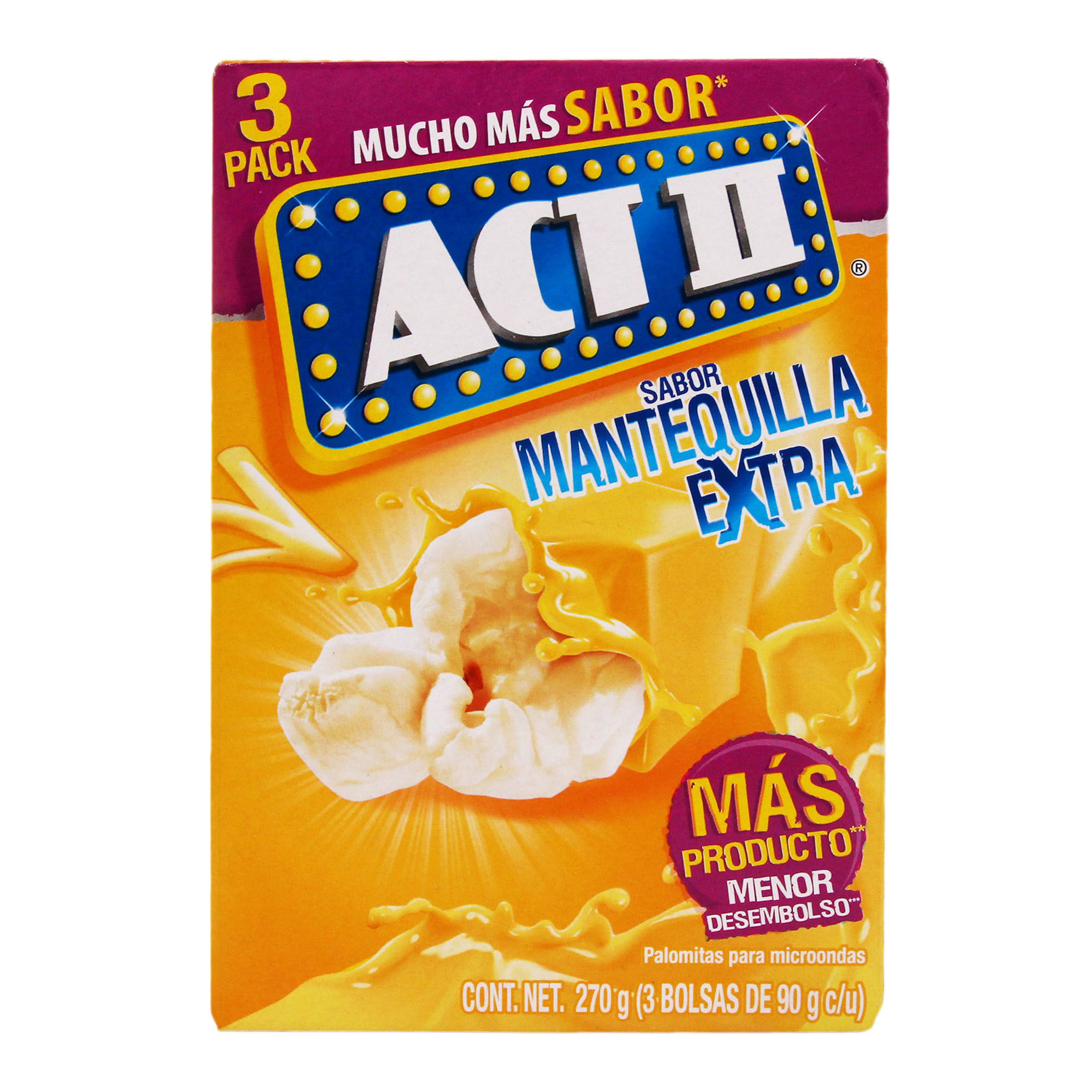 Palomitas Mantequilla Extra Act Ii 3.0 Pack