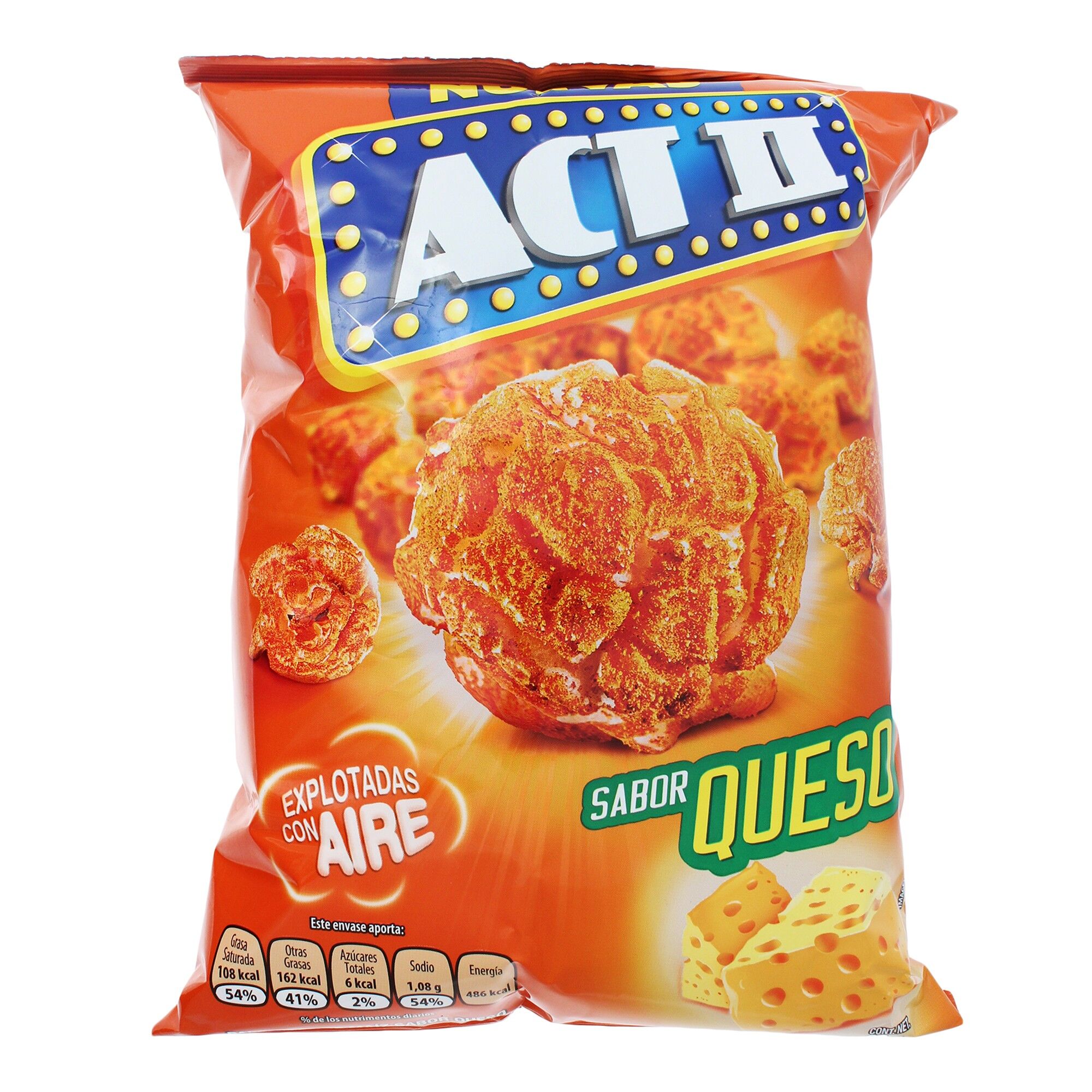 A2 Rte Queso Cheddar Act Ii 90.0 Gr