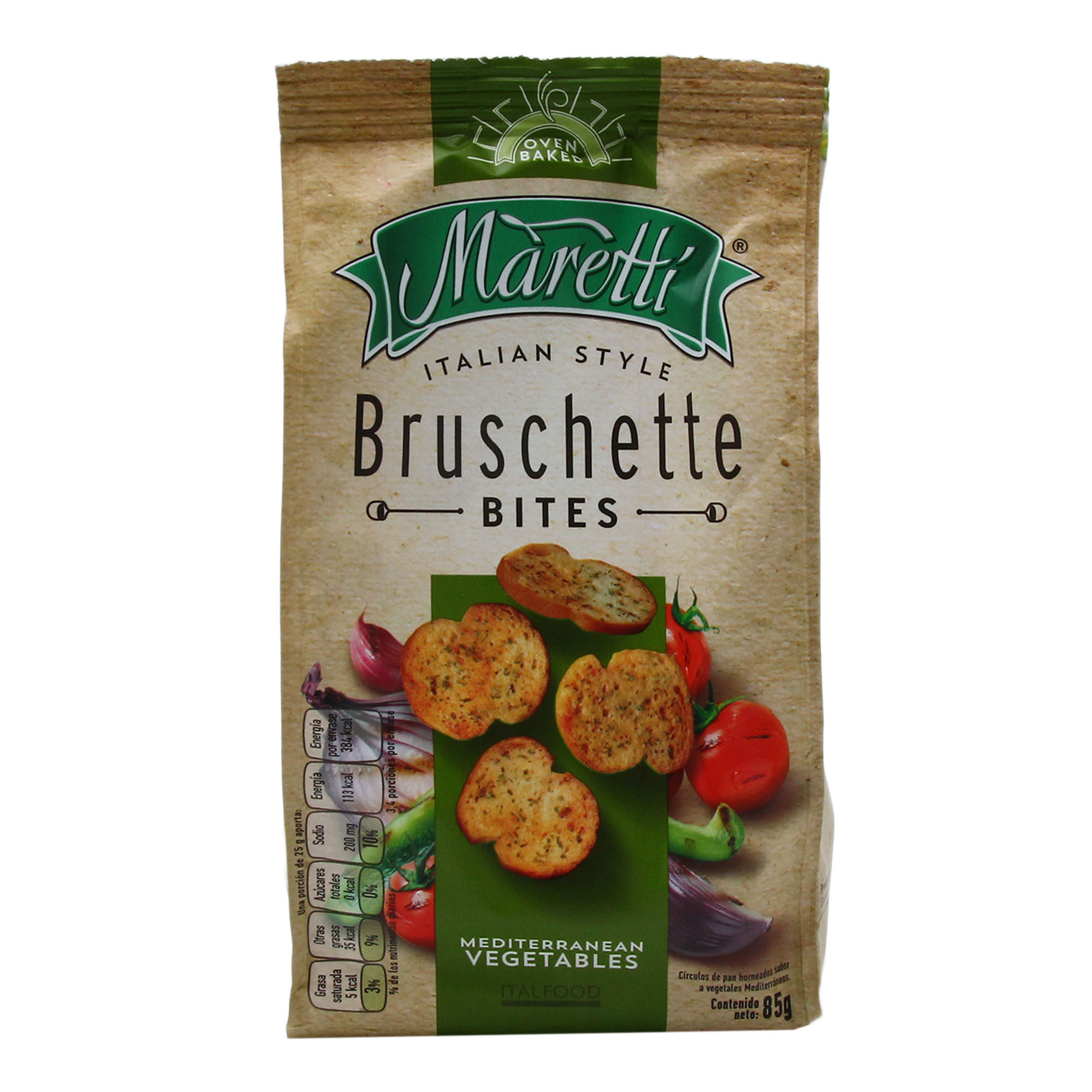 Vegetales Mediterraneo Maretti 85.0 Gr