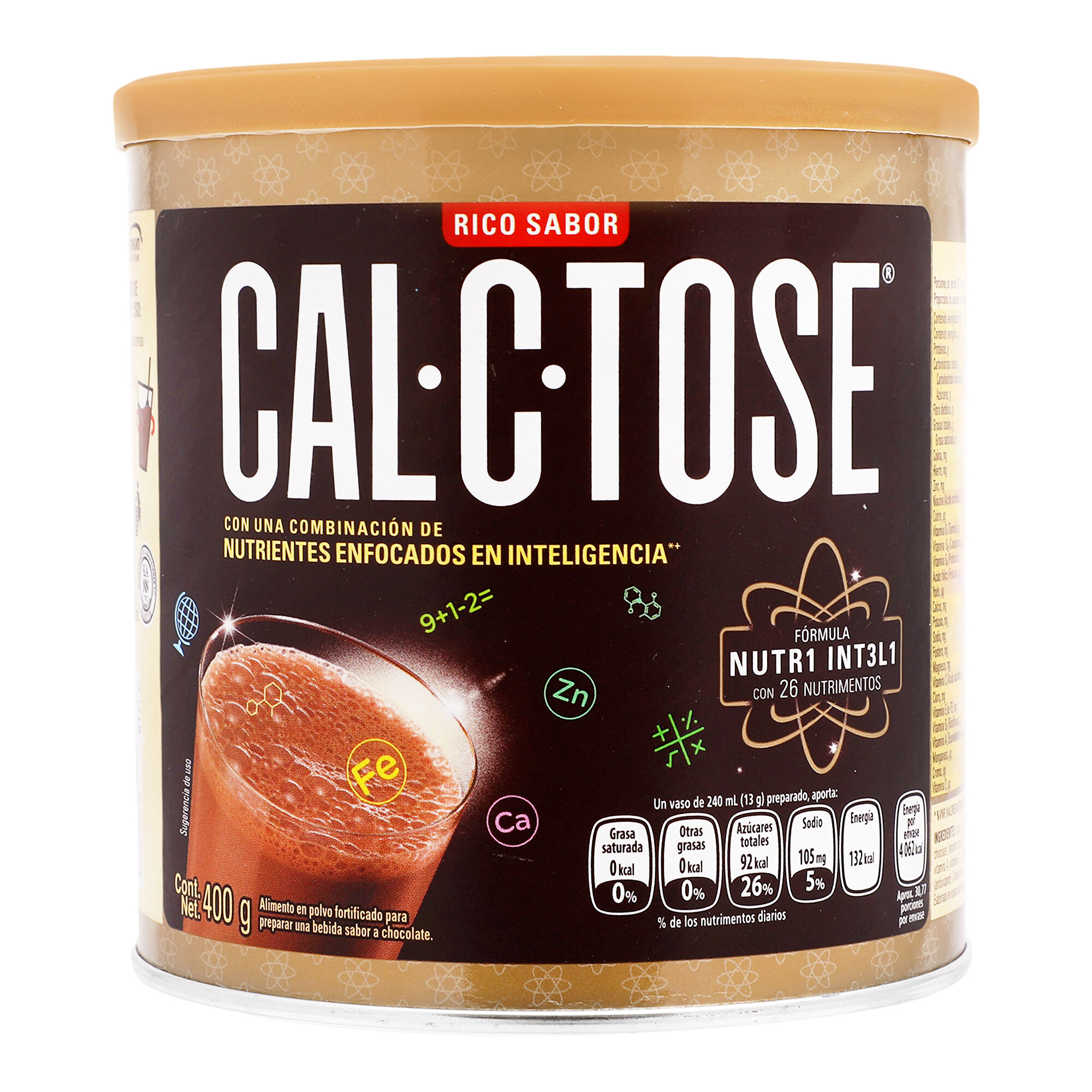 Chocolate Polvo Cal C Tose 400.0 Gr