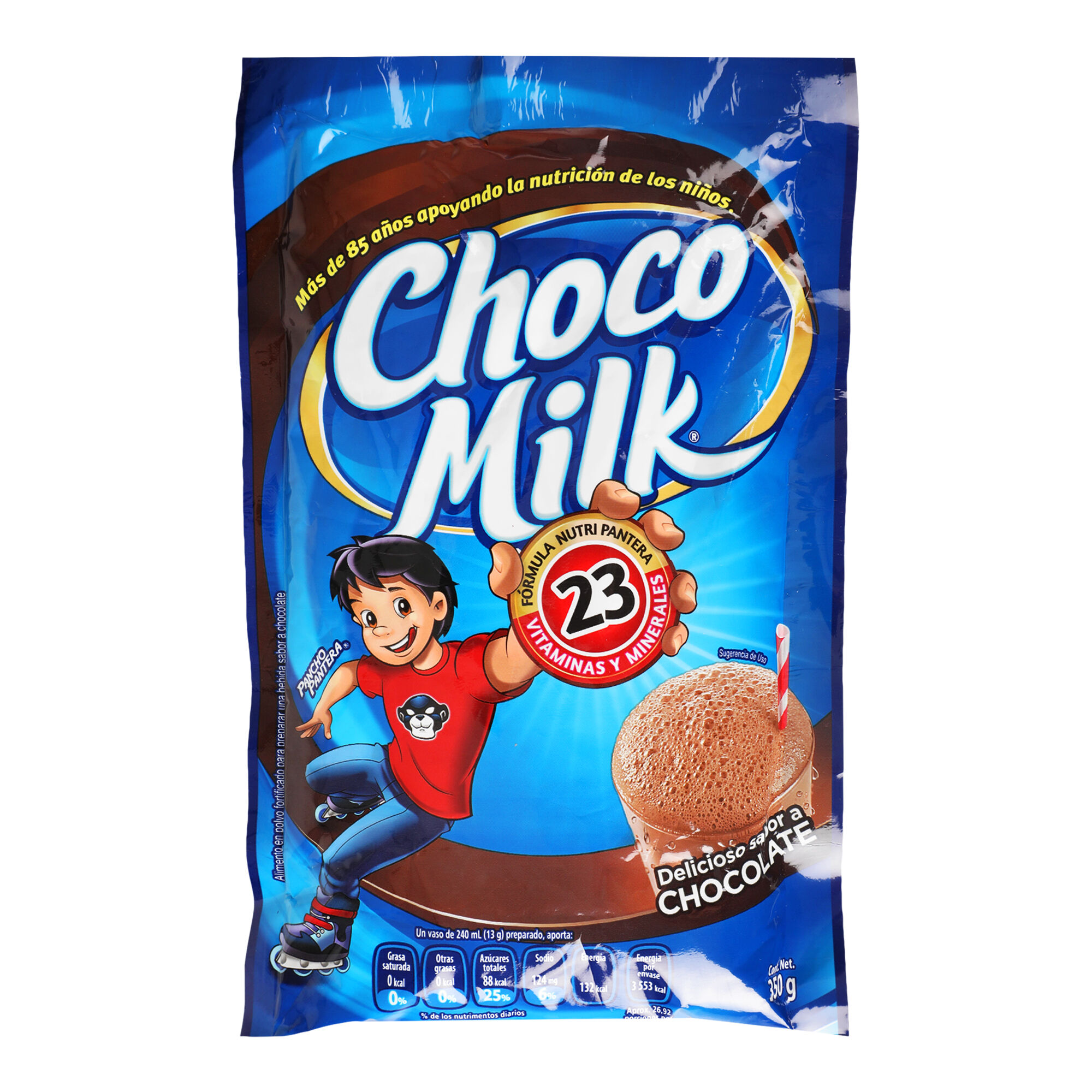 Chocolate En Bolsa Chocomilk 350.0 Gr