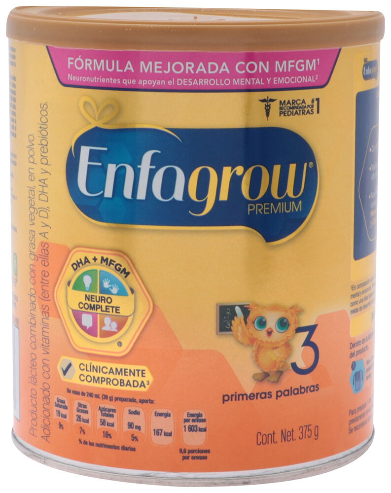 Leche Premium 3 Enfagrow 375.0 Gr