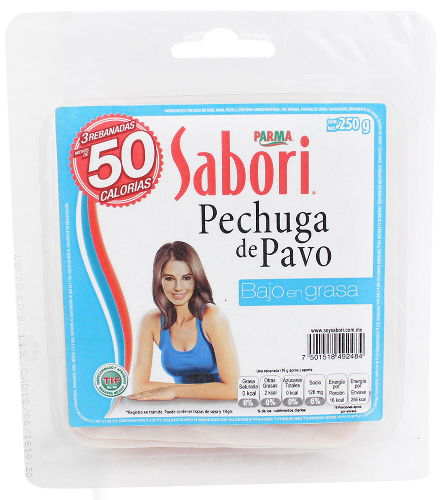 Pechuga Pavo Sabori 250.0 Gr