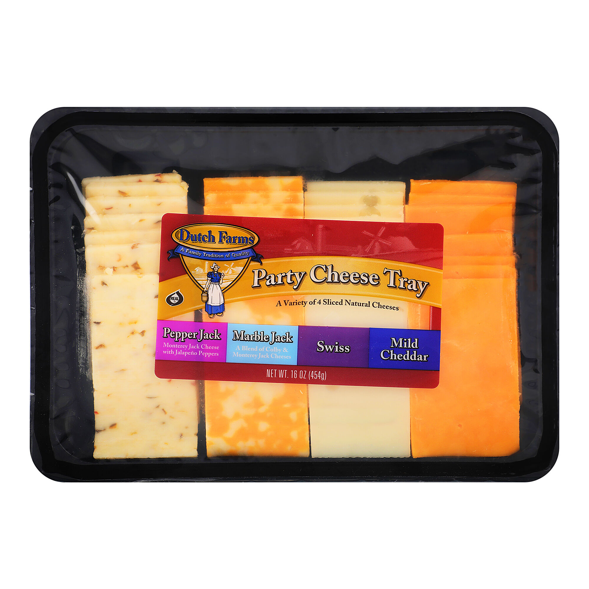 Charola Quesos Variedad Dutch Farms 454.0 Gr