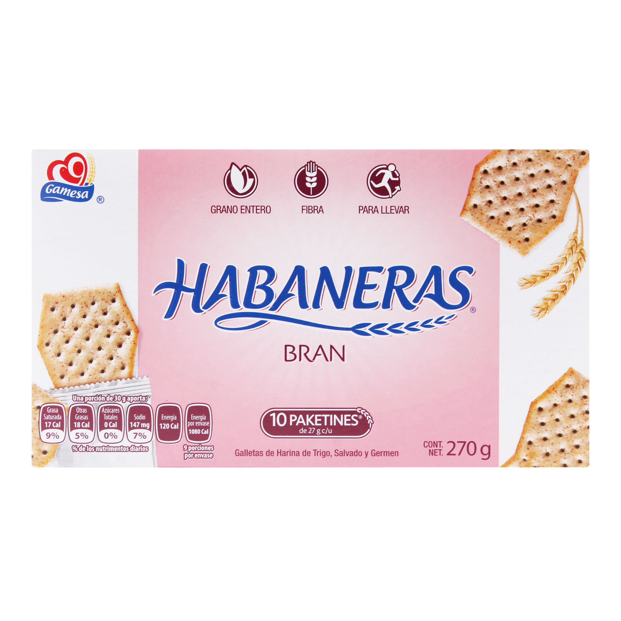 Habaneras Bran Trigo Gamesa 270.0 Gr
