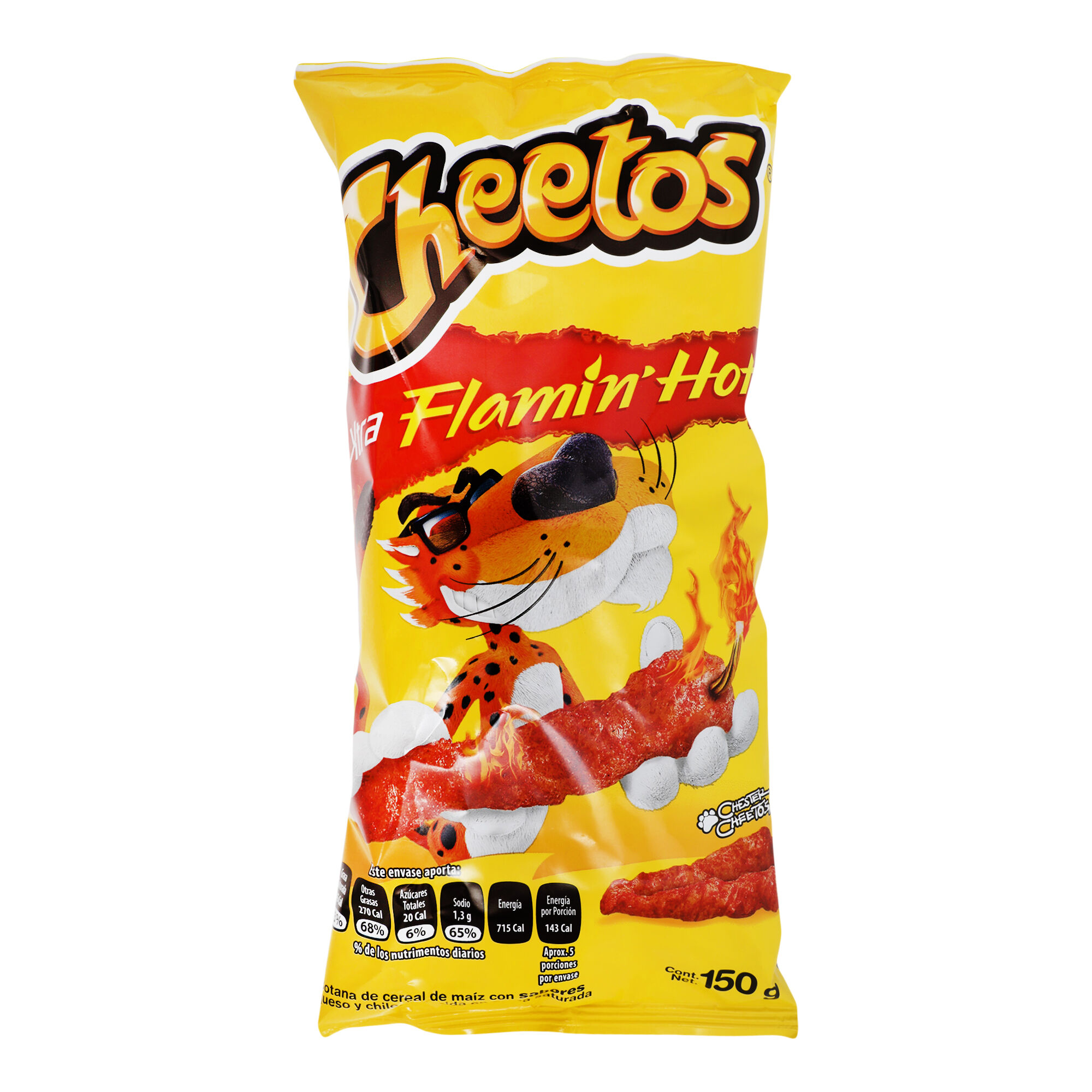 Cheetos Flamin Hot Cheetos 145.0 Gr