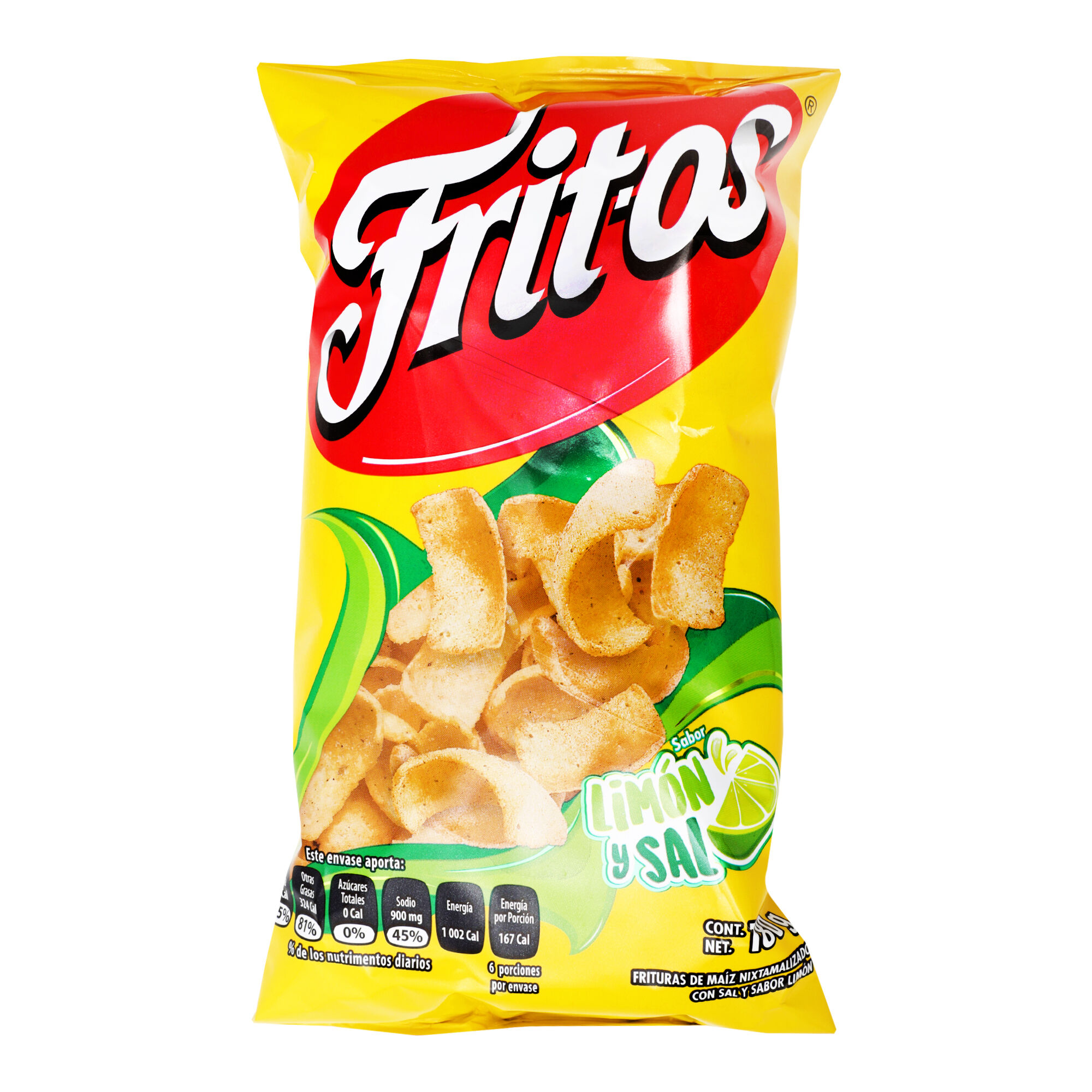 Fritos Sal Y Limon Sabritas 170.0 Ml