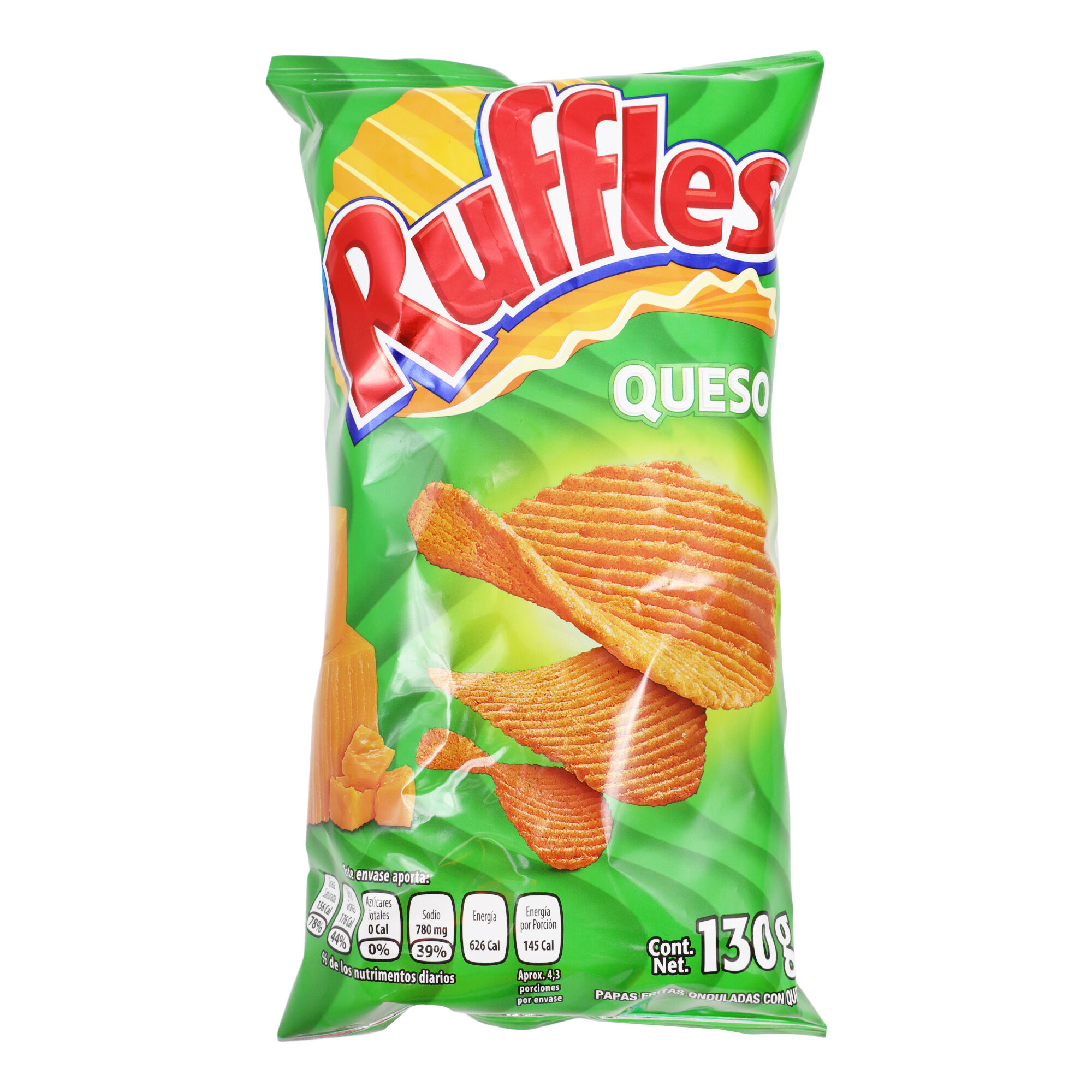 Ruffles Queso Sabritas 120.0 Gr