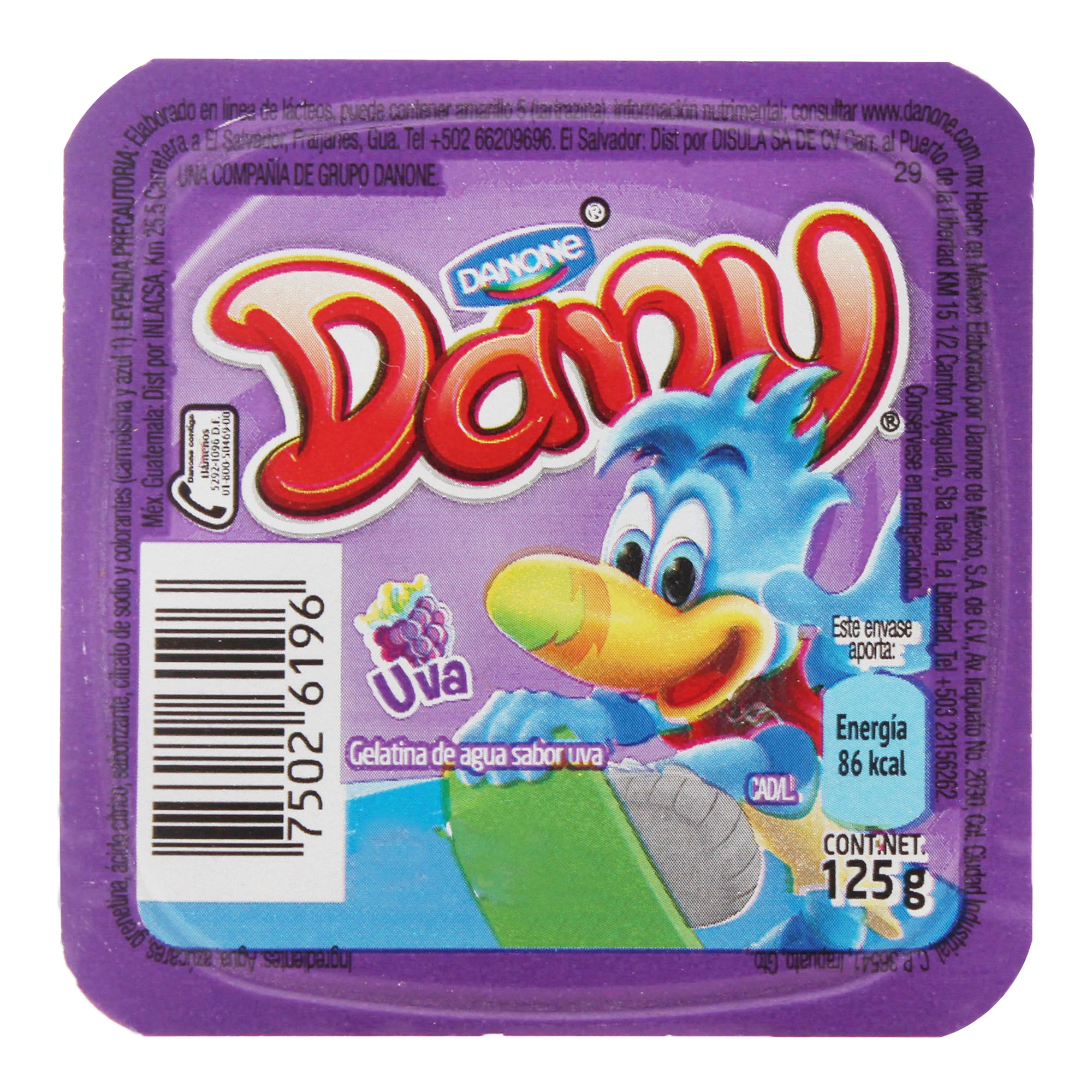 Gelatina Uva Danone 125.0 Gr