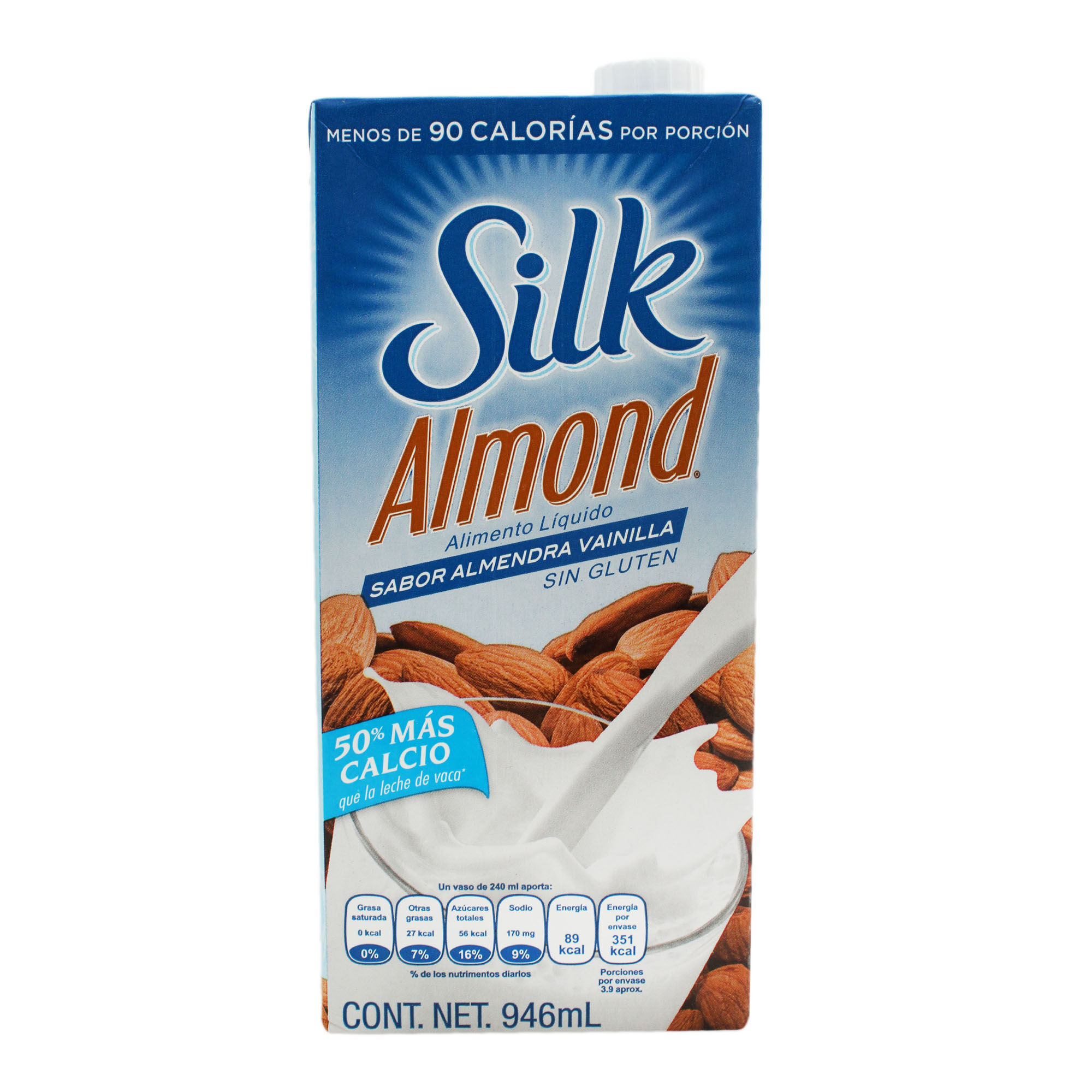 Leche Almendra Vainilla Silk 946.0 Ml