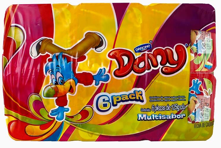 Gelatina Multisabor Dany 750.0 Gr