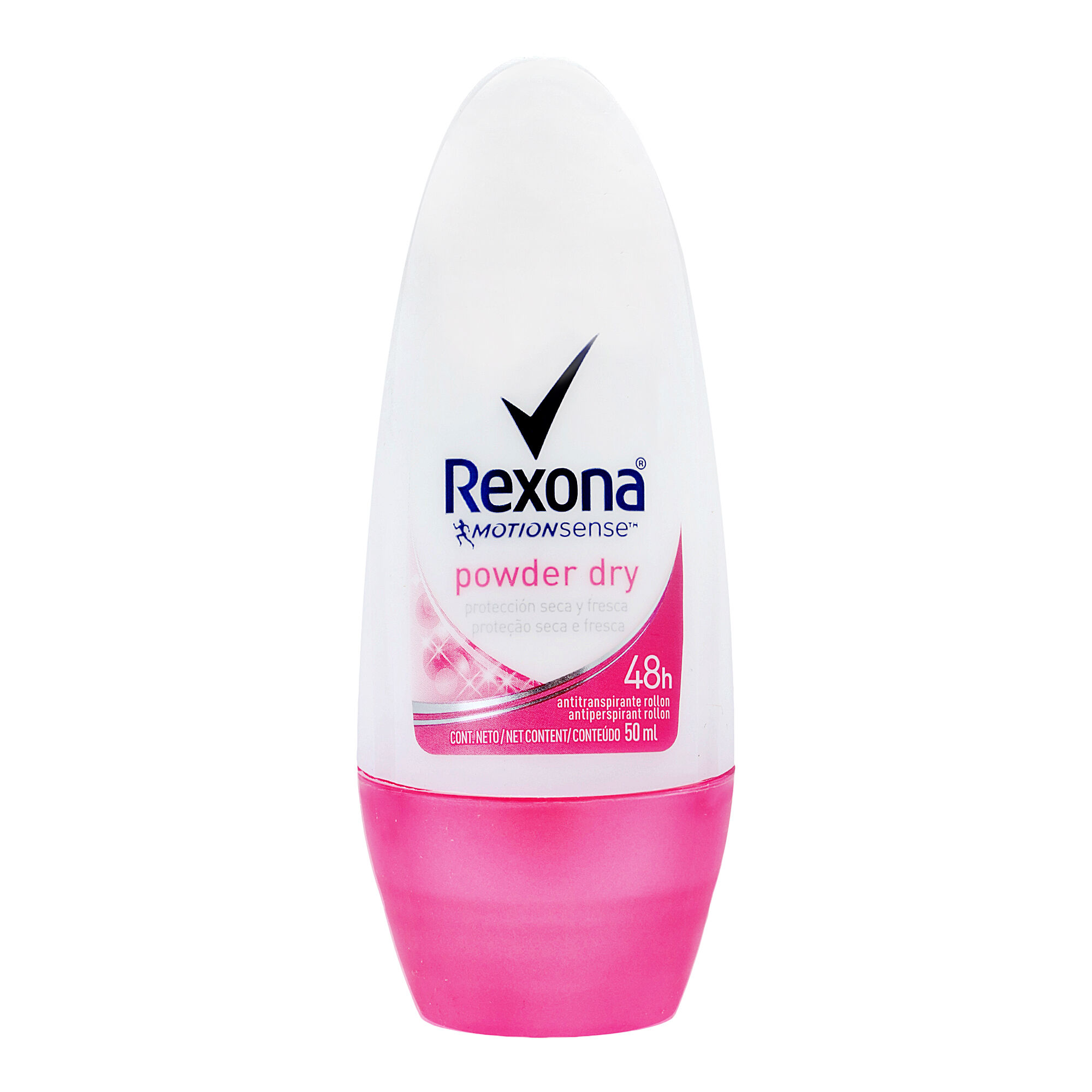 Desodorante Roll On Powder Rexona 50.0 Ml