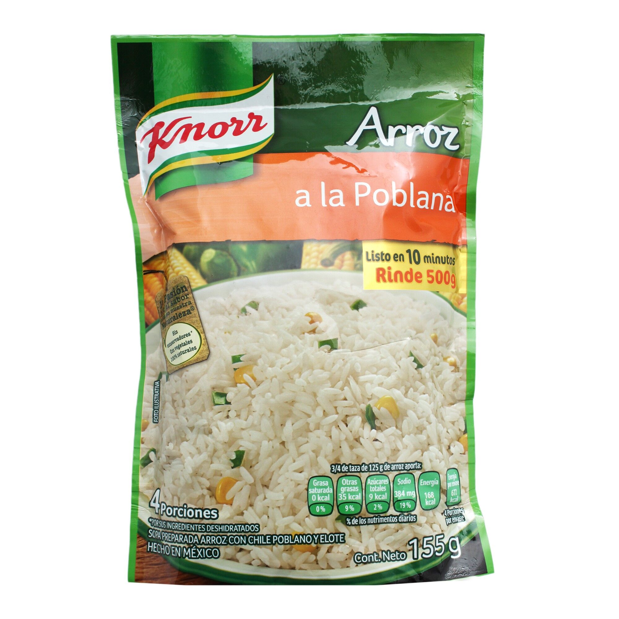 Arroz A La Poblana Knorr 160.0 Gr