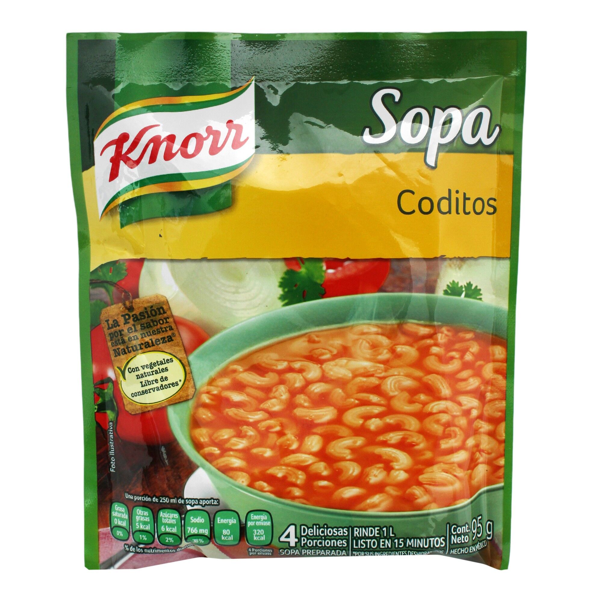 Sopa Coditos Knorr 95.0 Gr