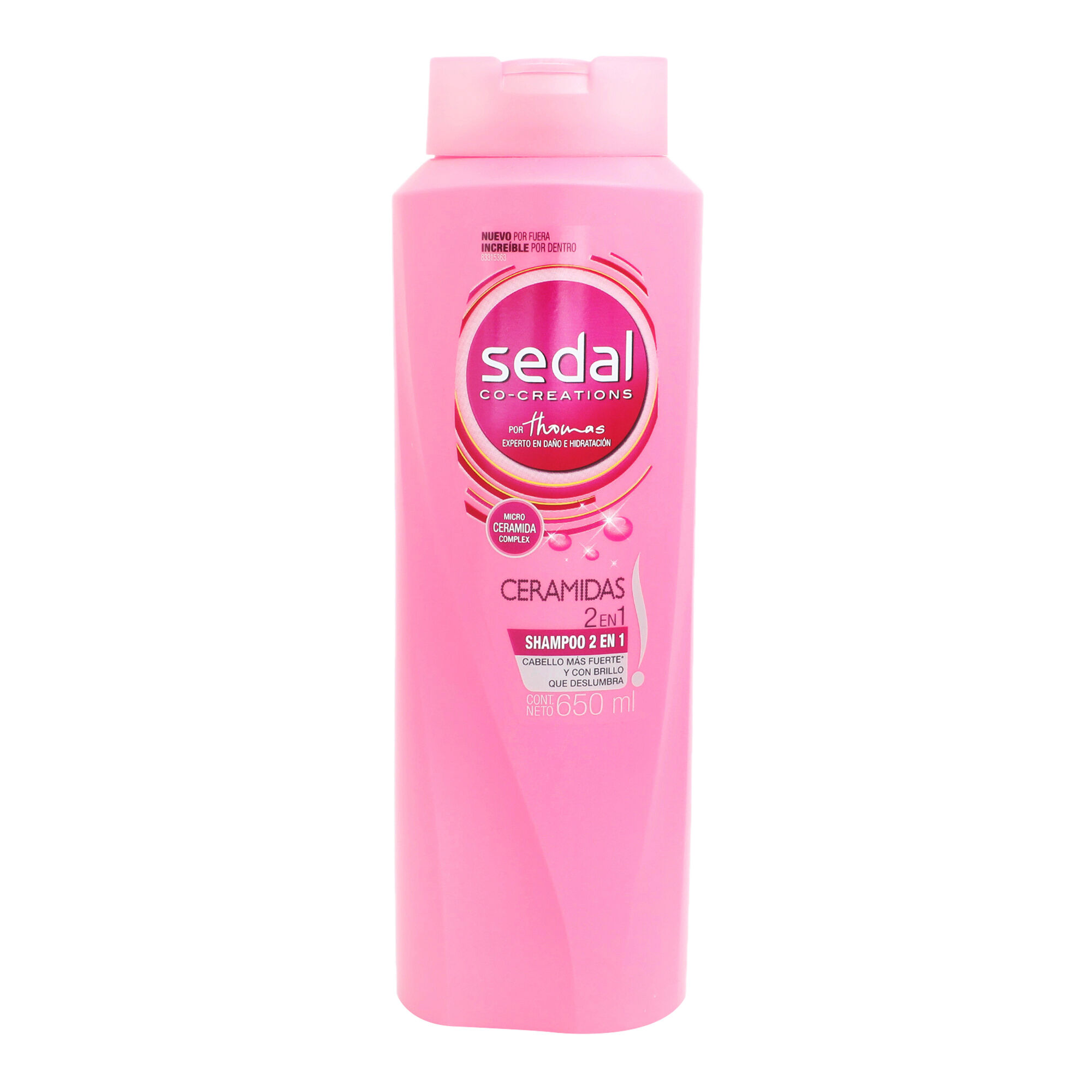 Shampoo 650/620 Ml Sos 2n1 Ceram Sedal 620.0 Ml