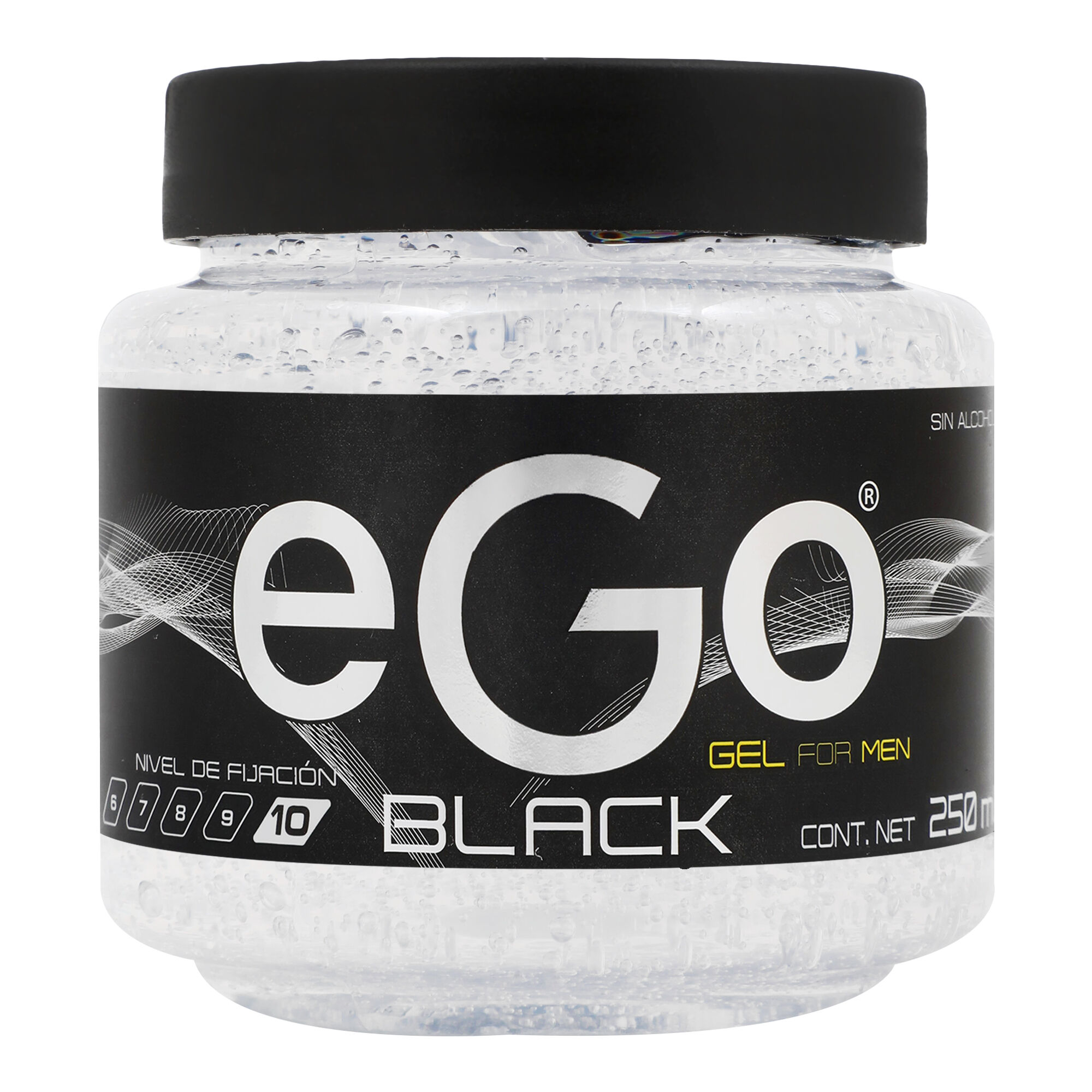 Gel Para Hombre Black 220 Ml/250 Ml Ego 250.0 Ml