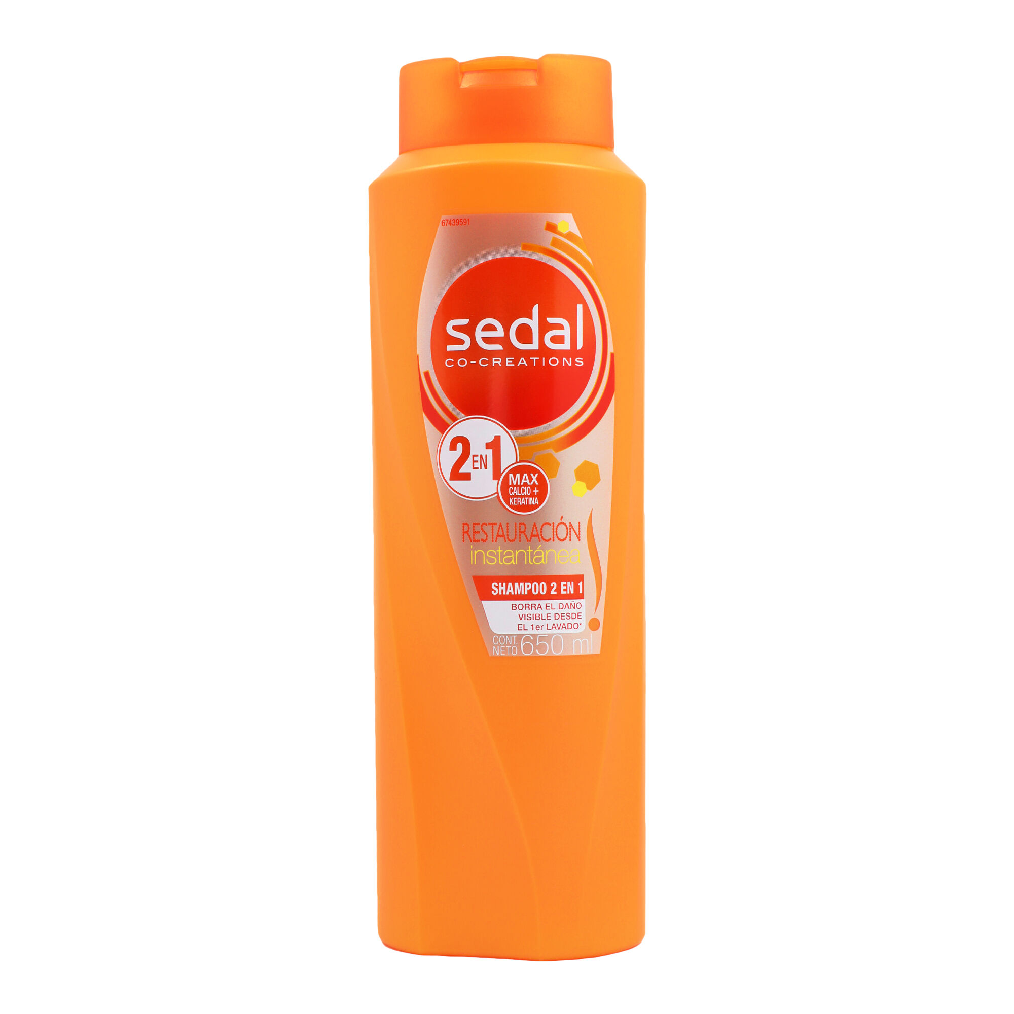 Shampoo 650/620 Ml 2en1 Rest Instantanea Sedal 650.0 Ml