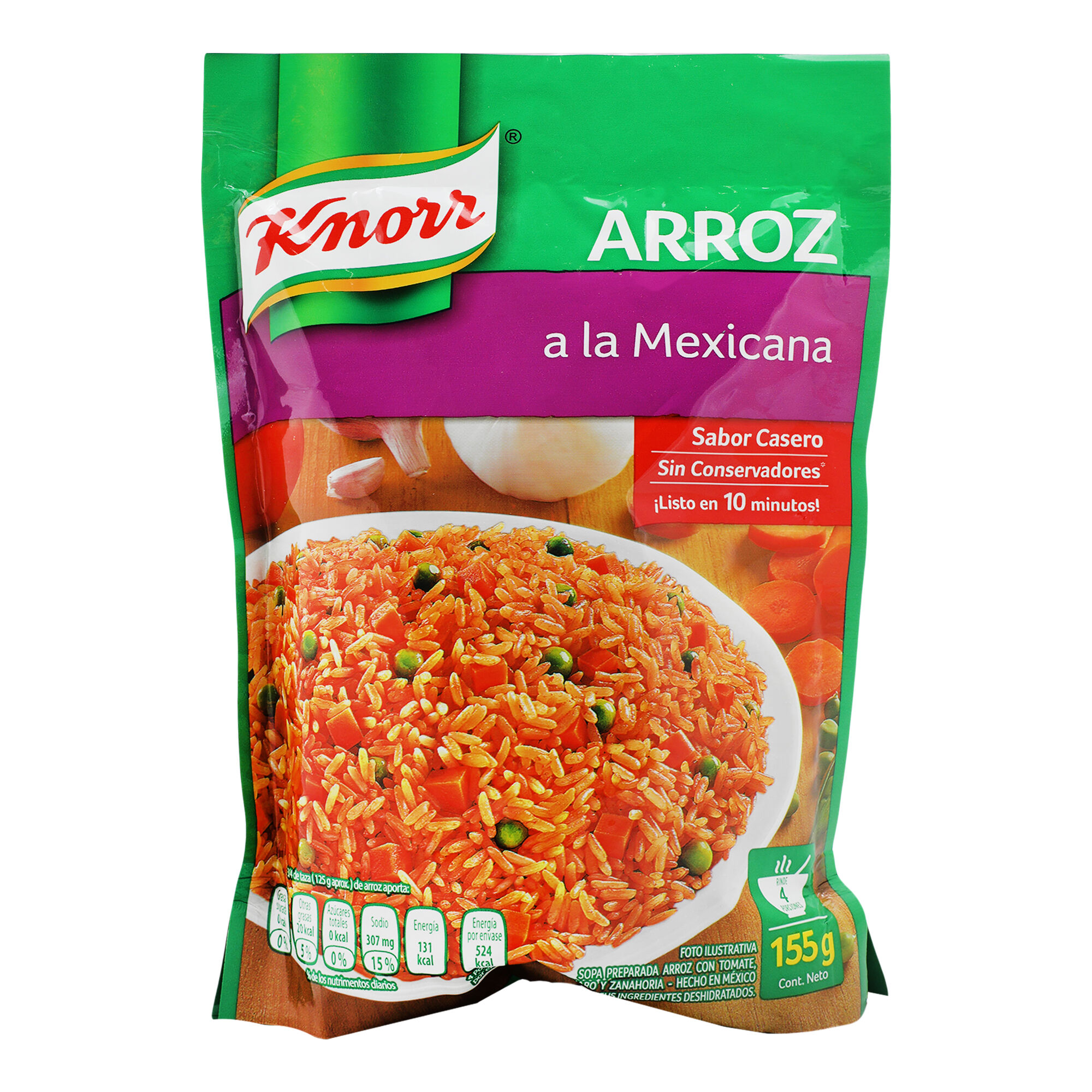 Arroz A La Mexicana Knorr 155.0 Gr