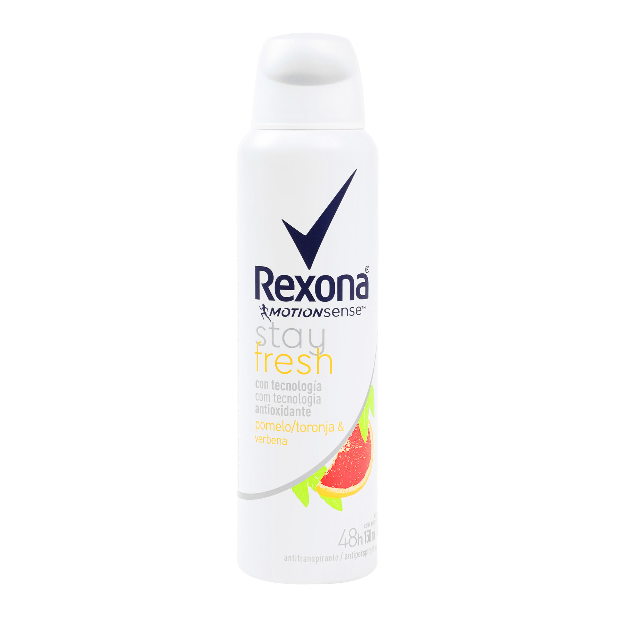 Deo Aerosol Pomelo & Verbena Rexona 90.0 Gr