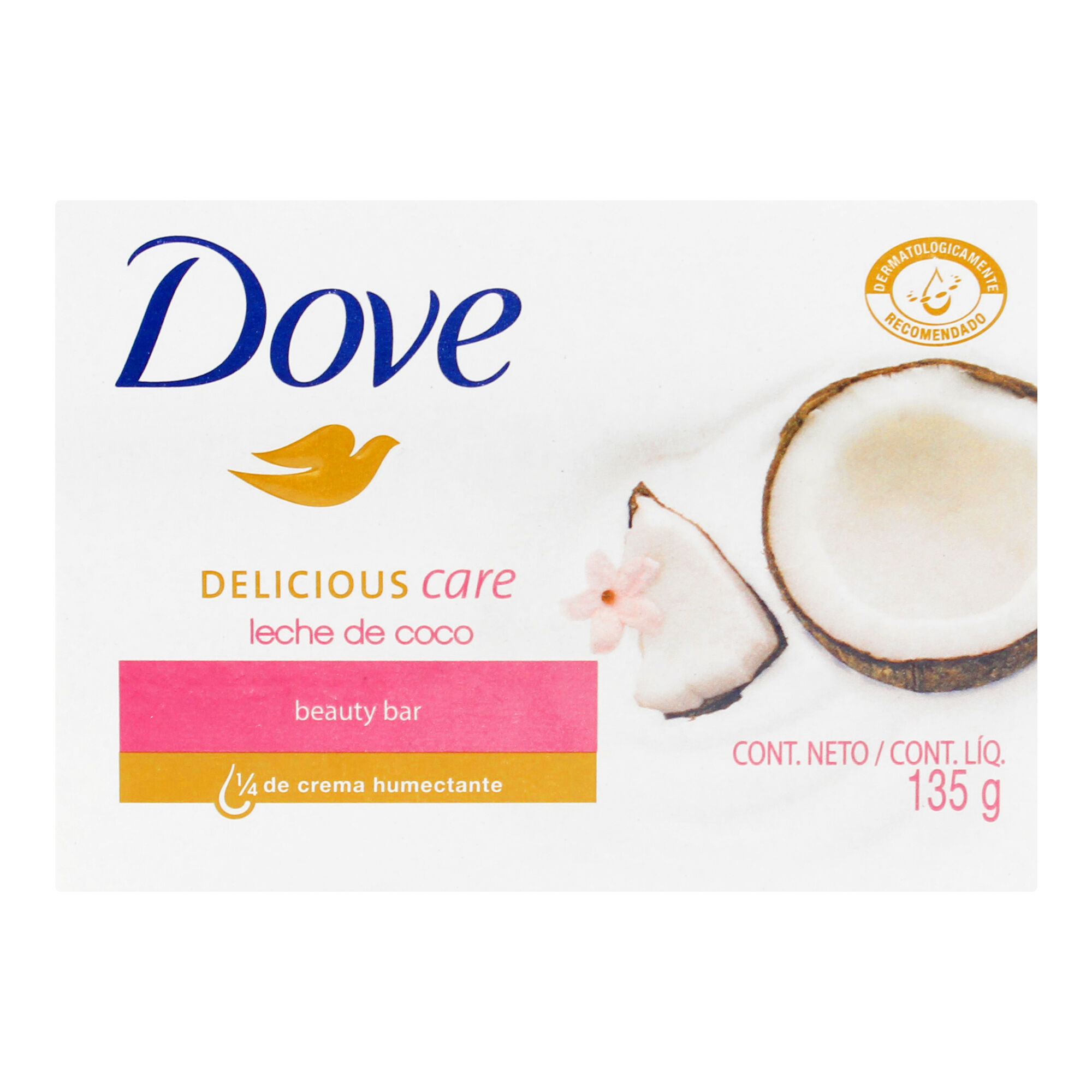 Jabon Leche De Coco Dove 135.0 Gr