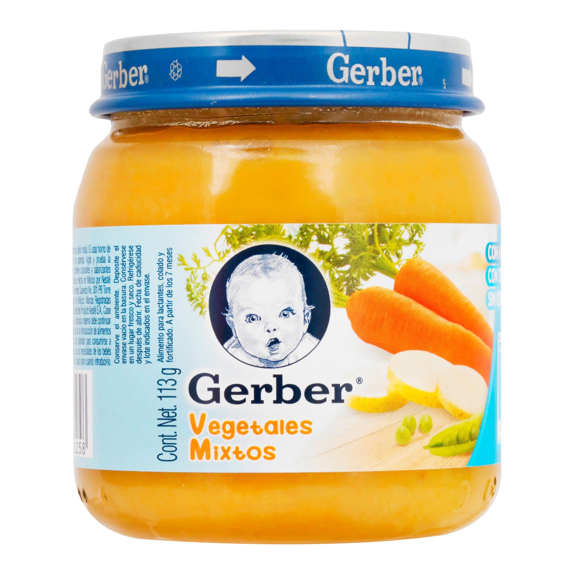 Papilla Veg Mix Eta 2 Gerber 113.0 Gr