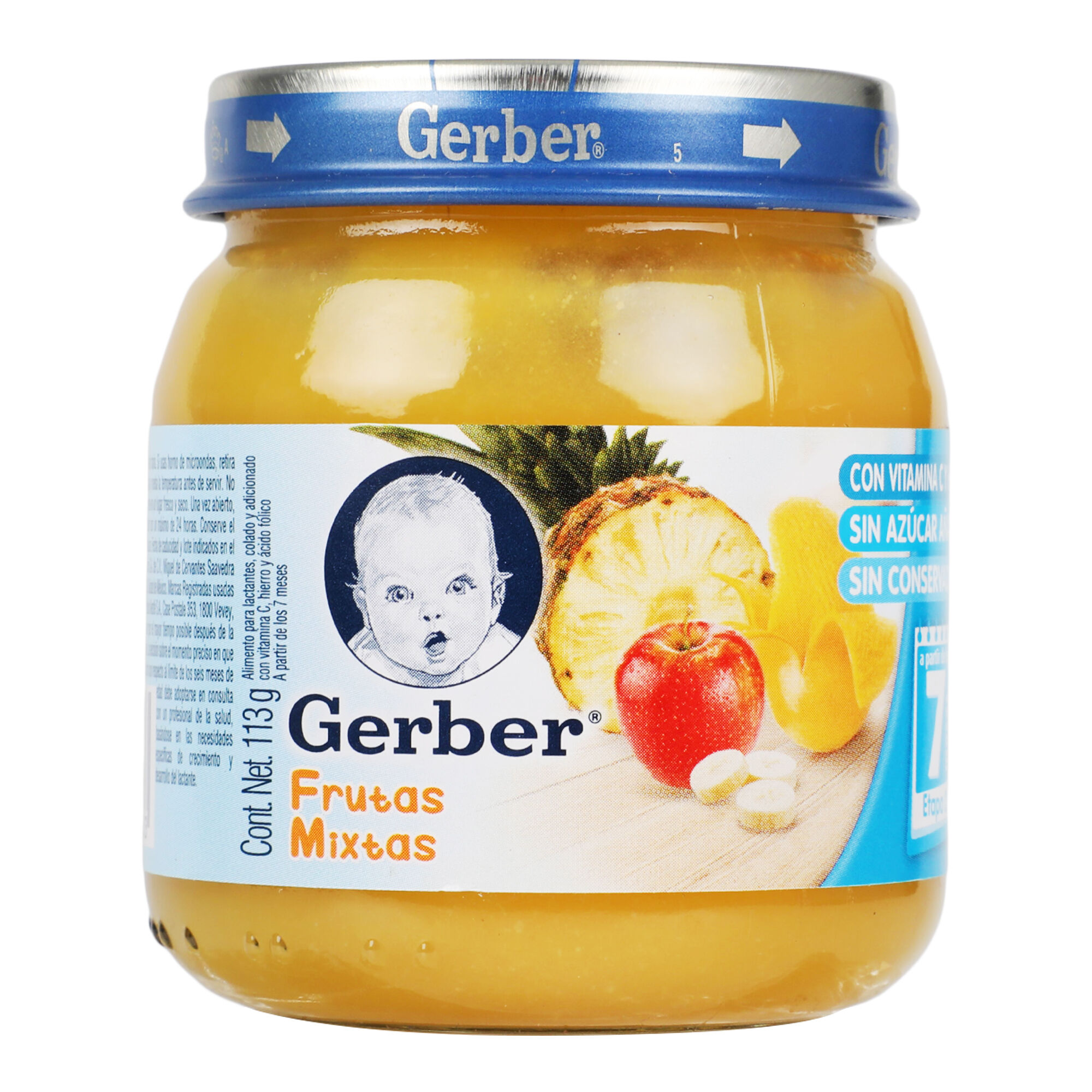 Papilla Frutas Mixtas Eta 2 Gerber 113.0 Gr