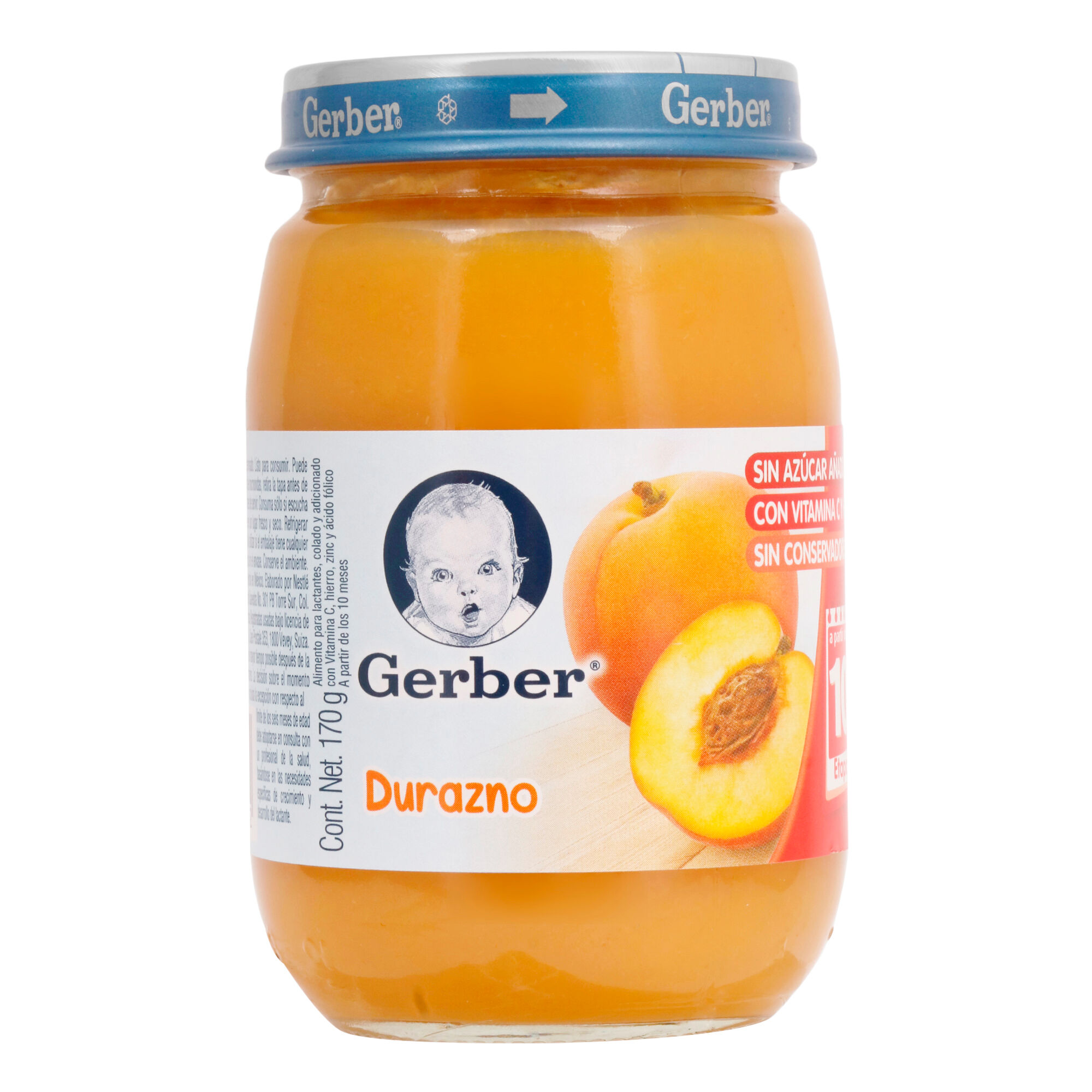 Papilla Durazno Eta 3 Gerber 170.0 Gr