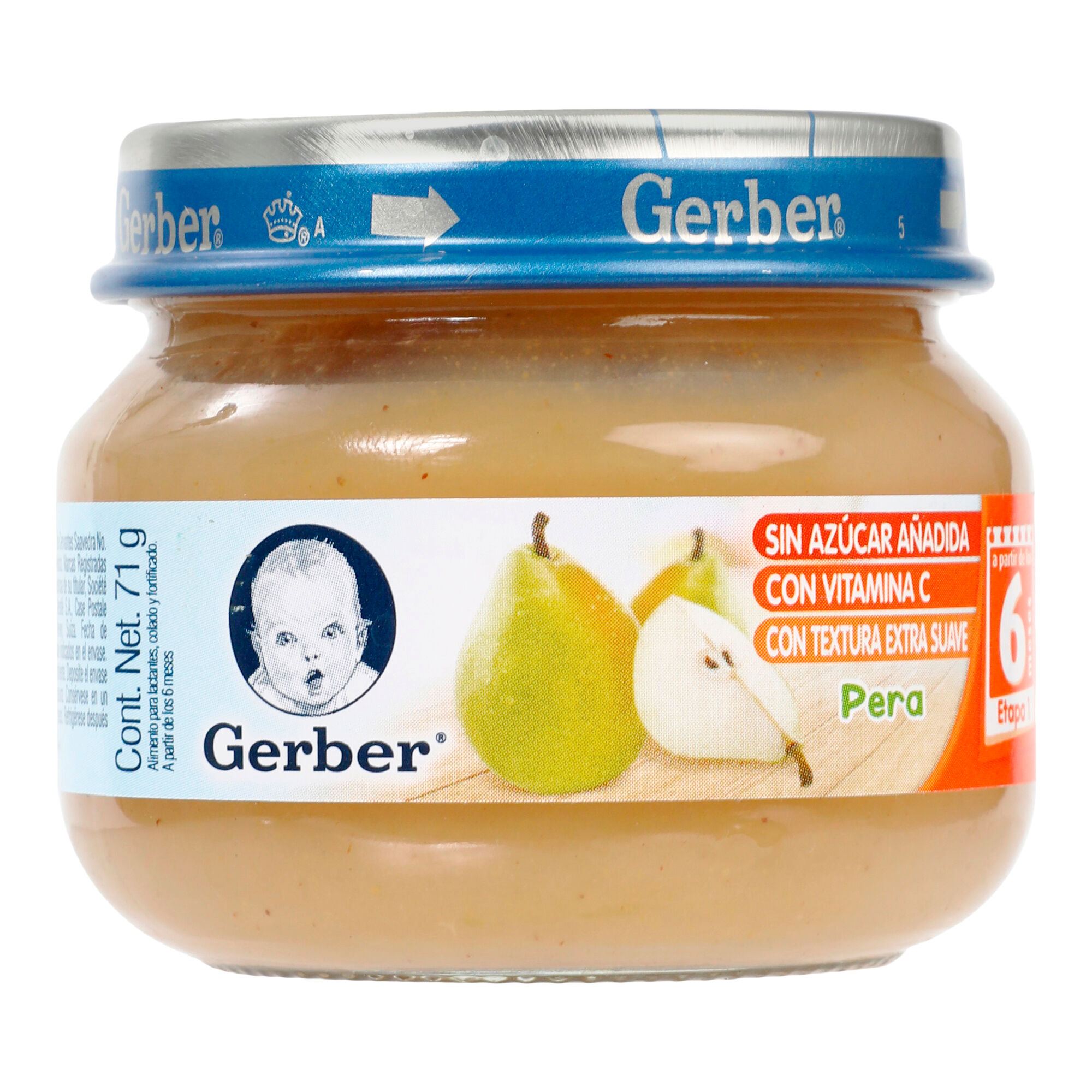 Papilla Pera Eta 1 Gerber 71.0 Gr