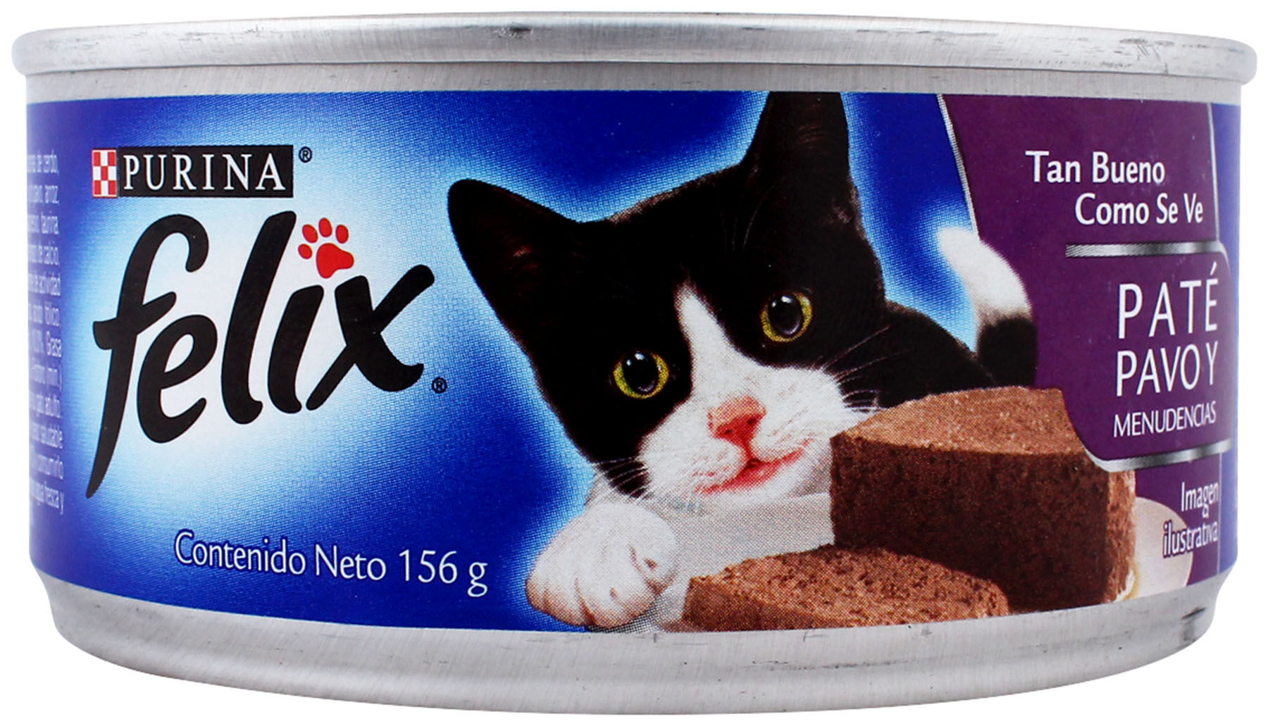Comida Gato Pavo Menudencias Gato Felix 156.0 Gr