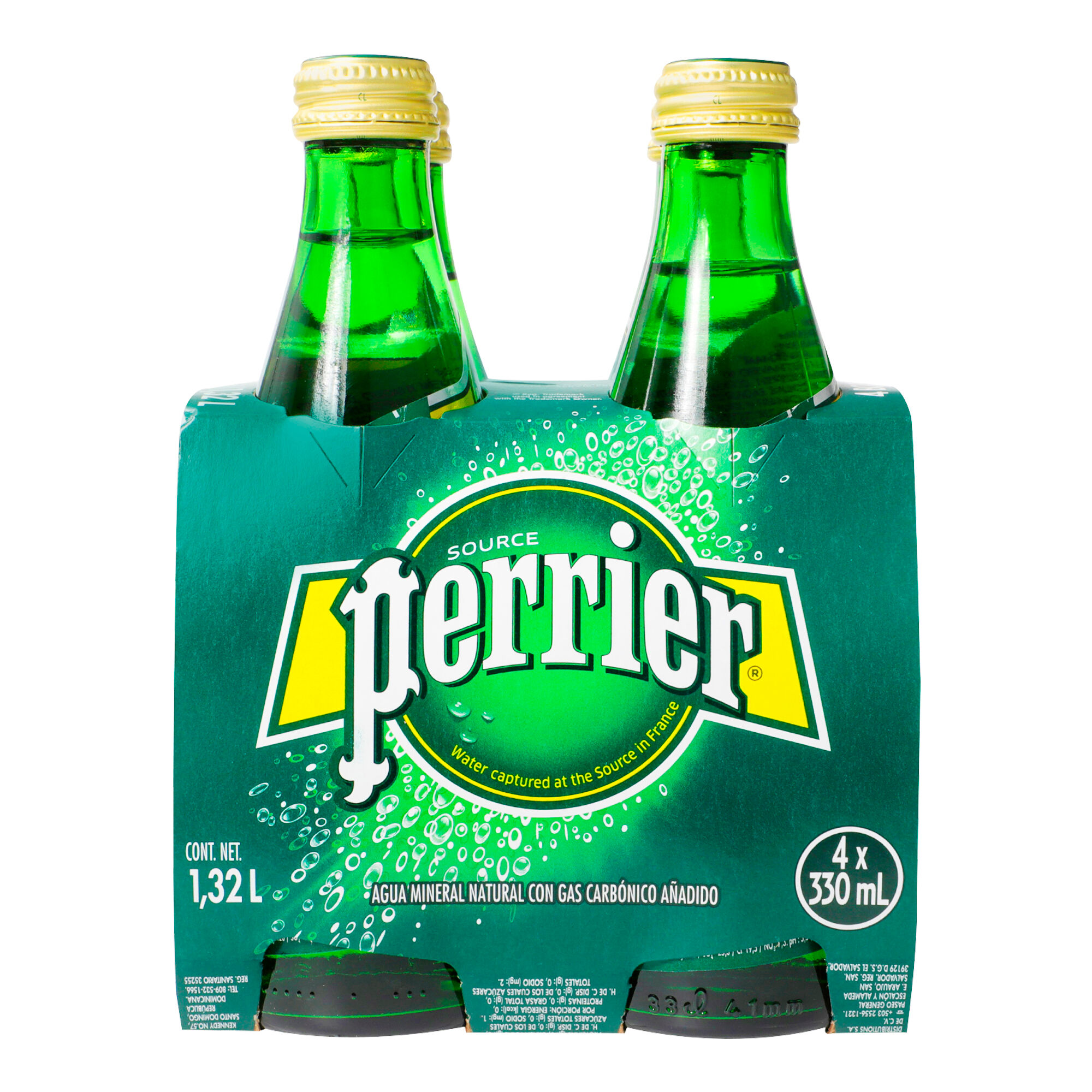 Agua 4 Pack Perrier 330.0 Ml
