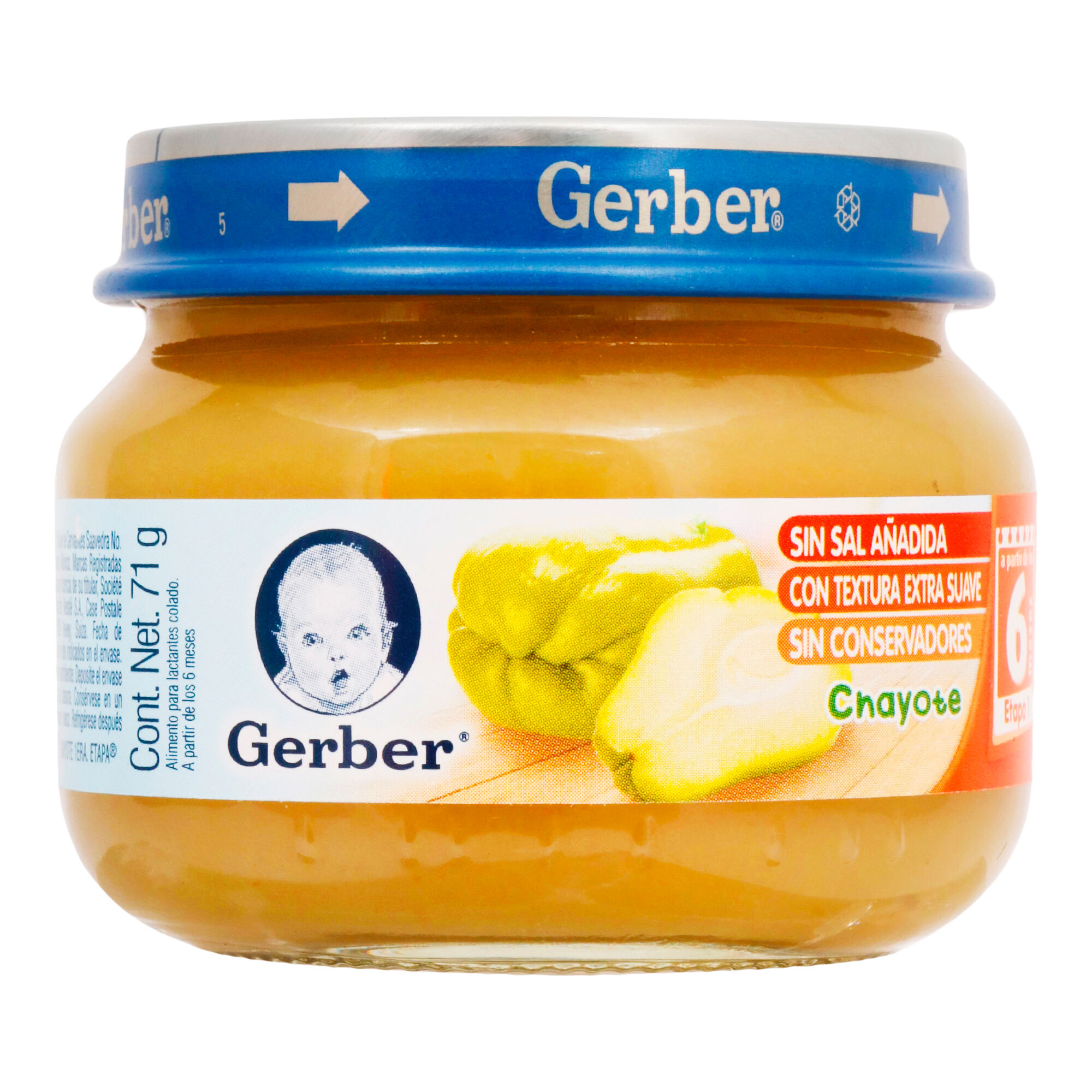 Papilla Chayote Eta 1 Gerber 71.0 Gr