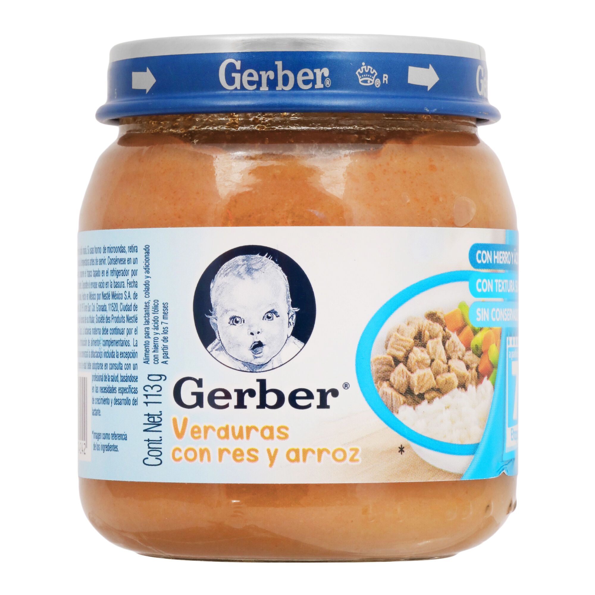 Papilla Res&arroz Eta 2 Gerber 113.0 Gr