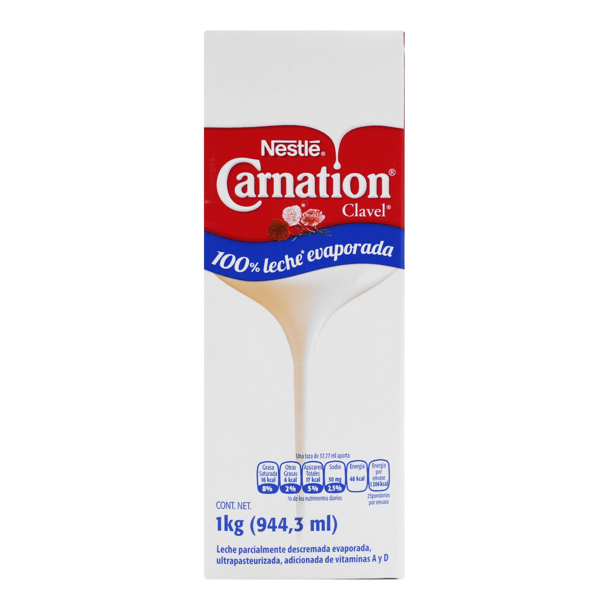 Leche Evaporada Carnation 1.0 Lt