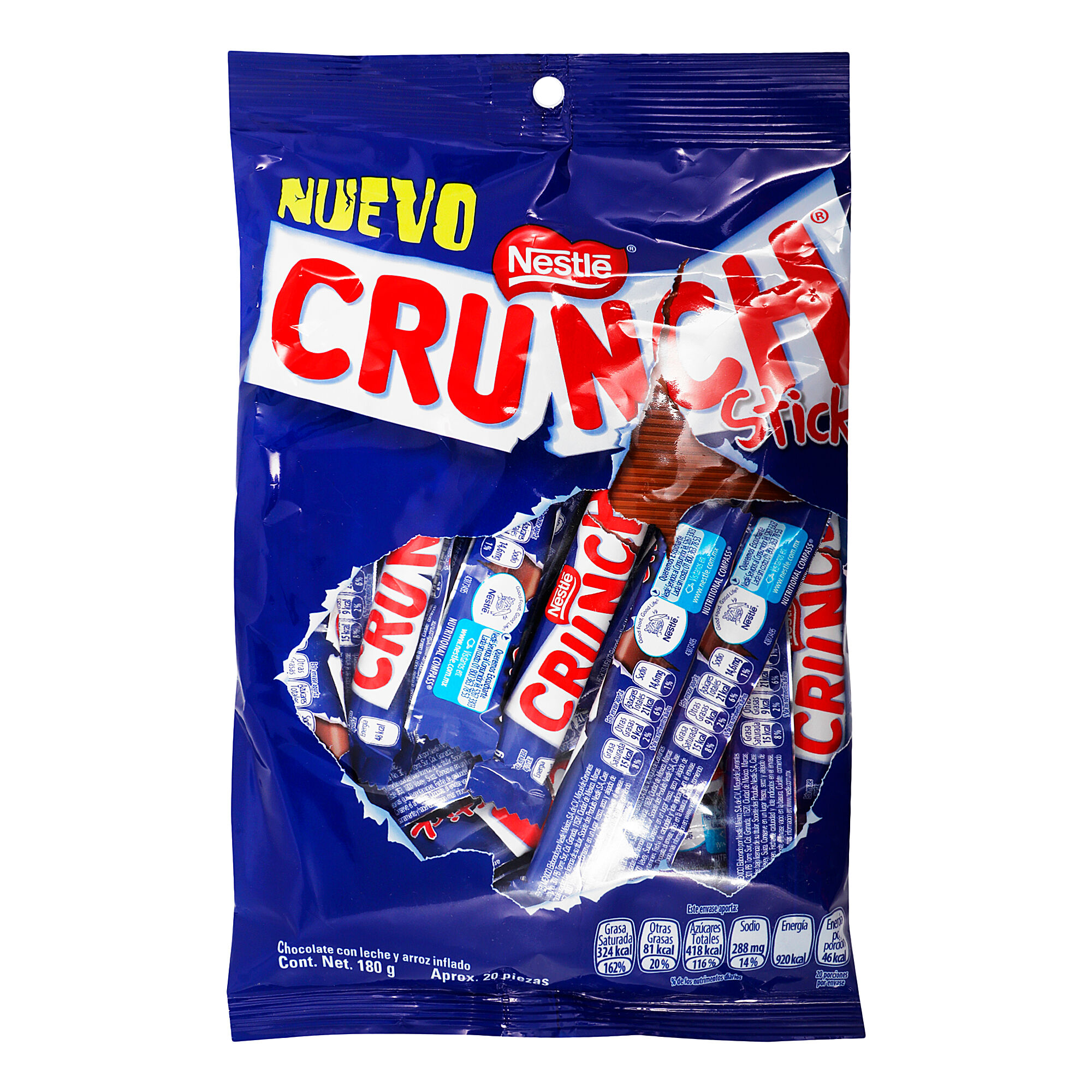 Bolsa Stick Crunch Nestle 14.0 Pza