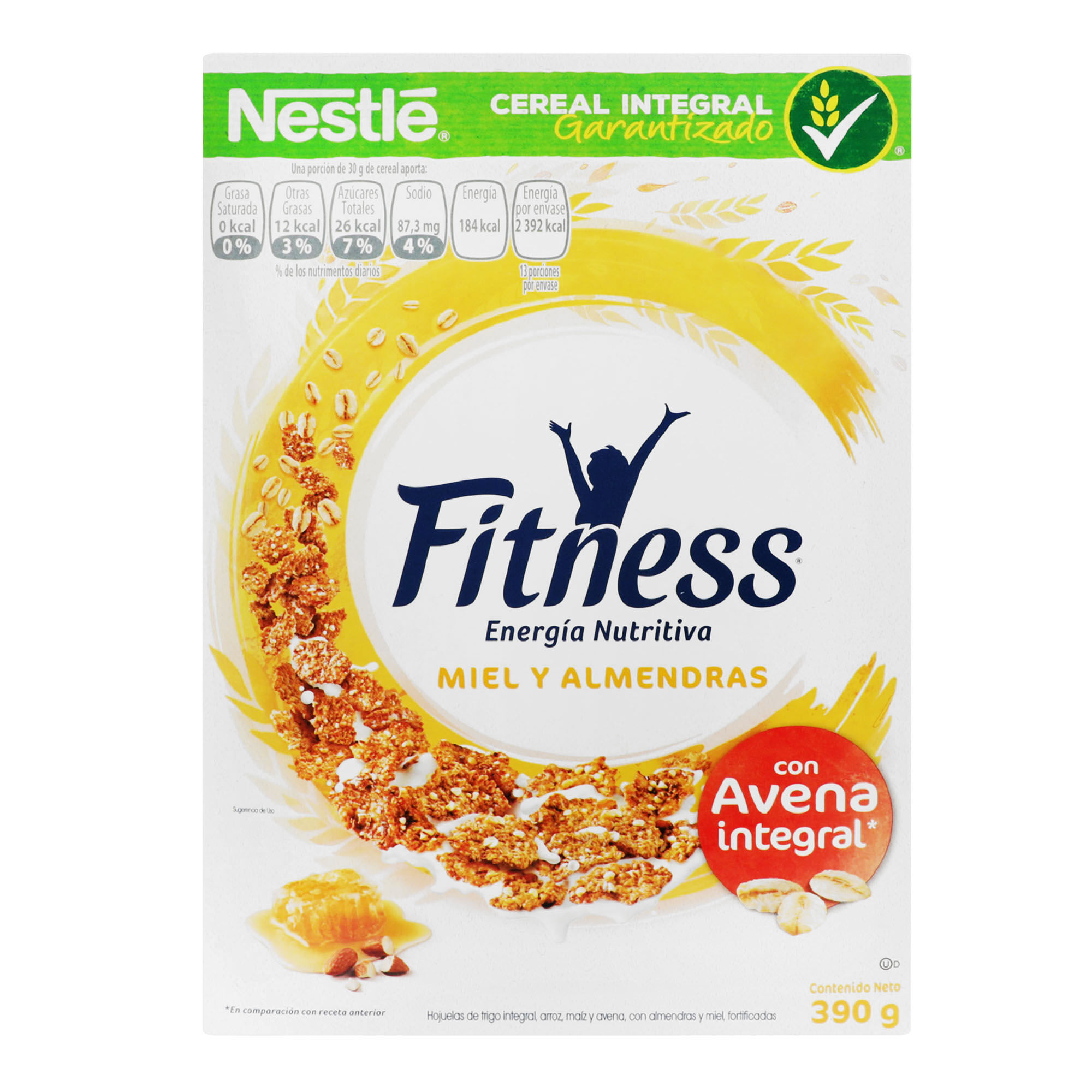 Cereal Fitness Miel Y Almendra Nestle 390.0 Gr