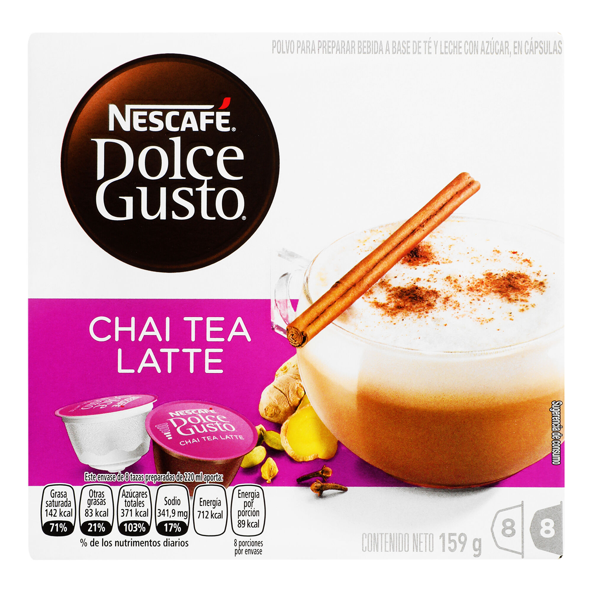 Te De Capsulas Chai Dolce Gusto 16.0 Cap