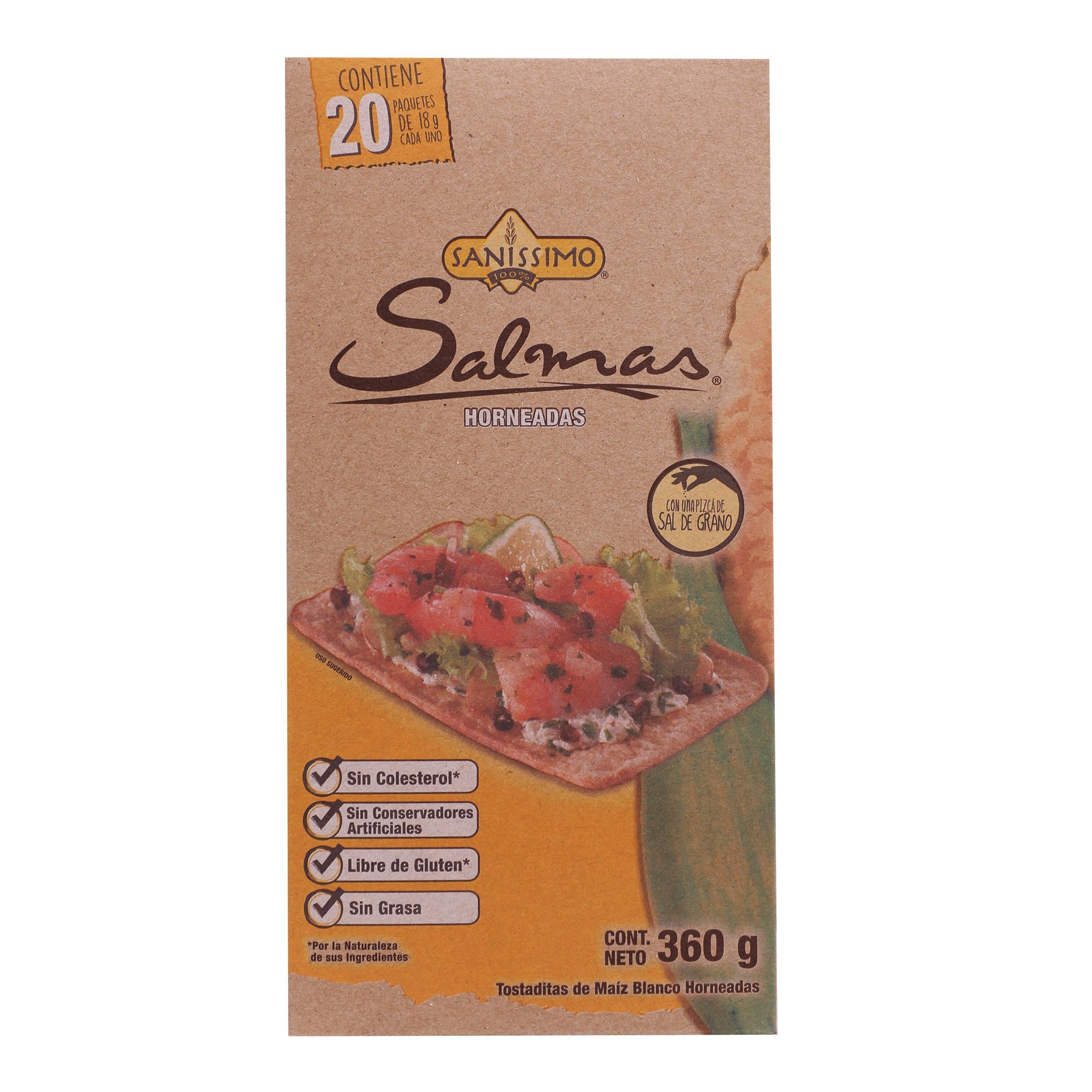 Galletas Salmas Sanissimo 360.0 Gr