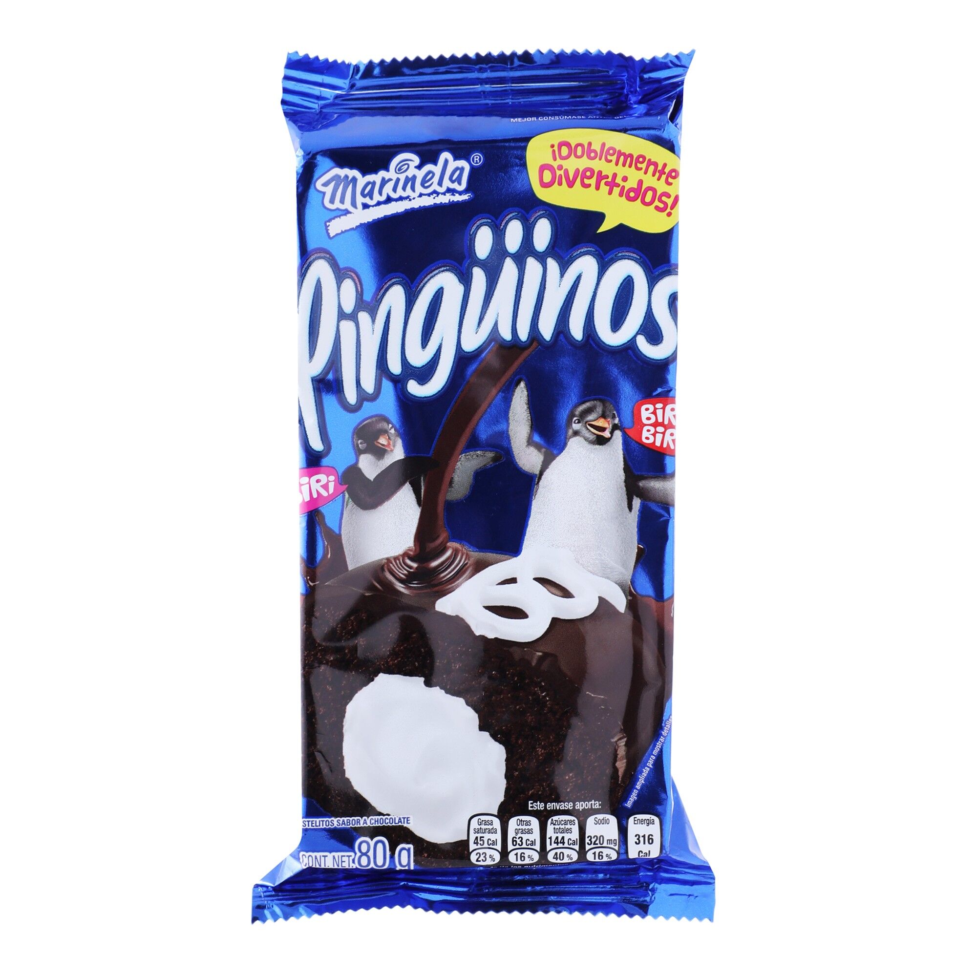 Pinguinos Marinela 80.0 Gr