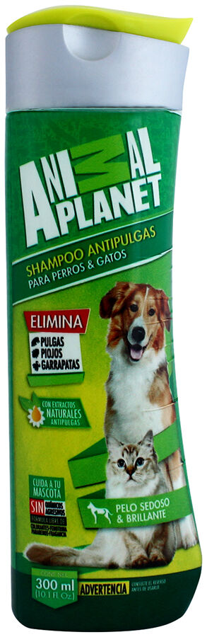 Shampoo Antipulgas Animal Planet 300 Ml