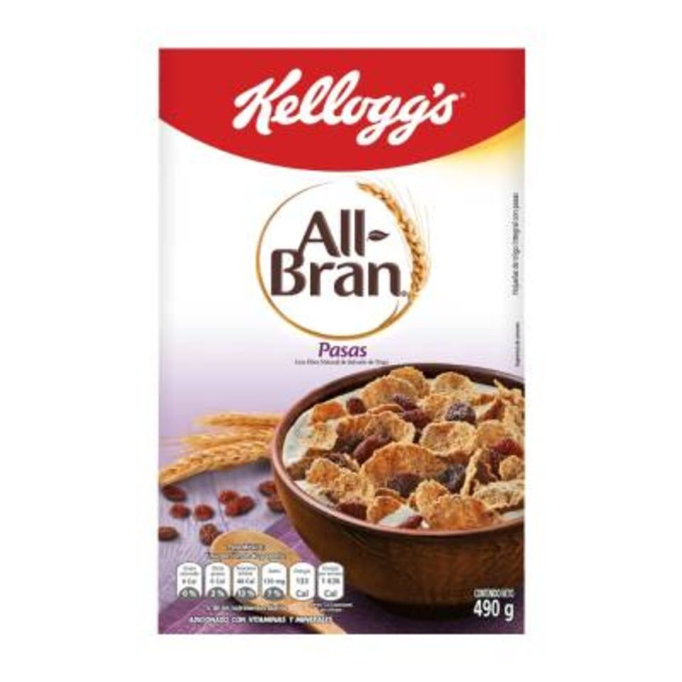 All Bran Pasas Kelloggs 490 G
