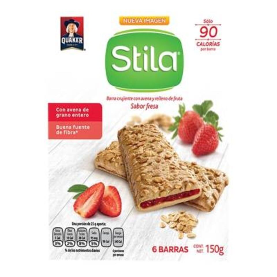 Barra Stila Fresa Quaker 150 G