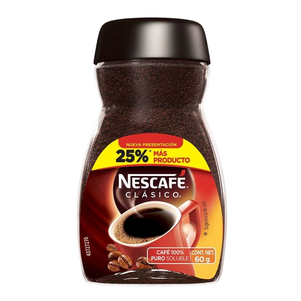 Cafe Clasico Nescafe 60.0 Gr