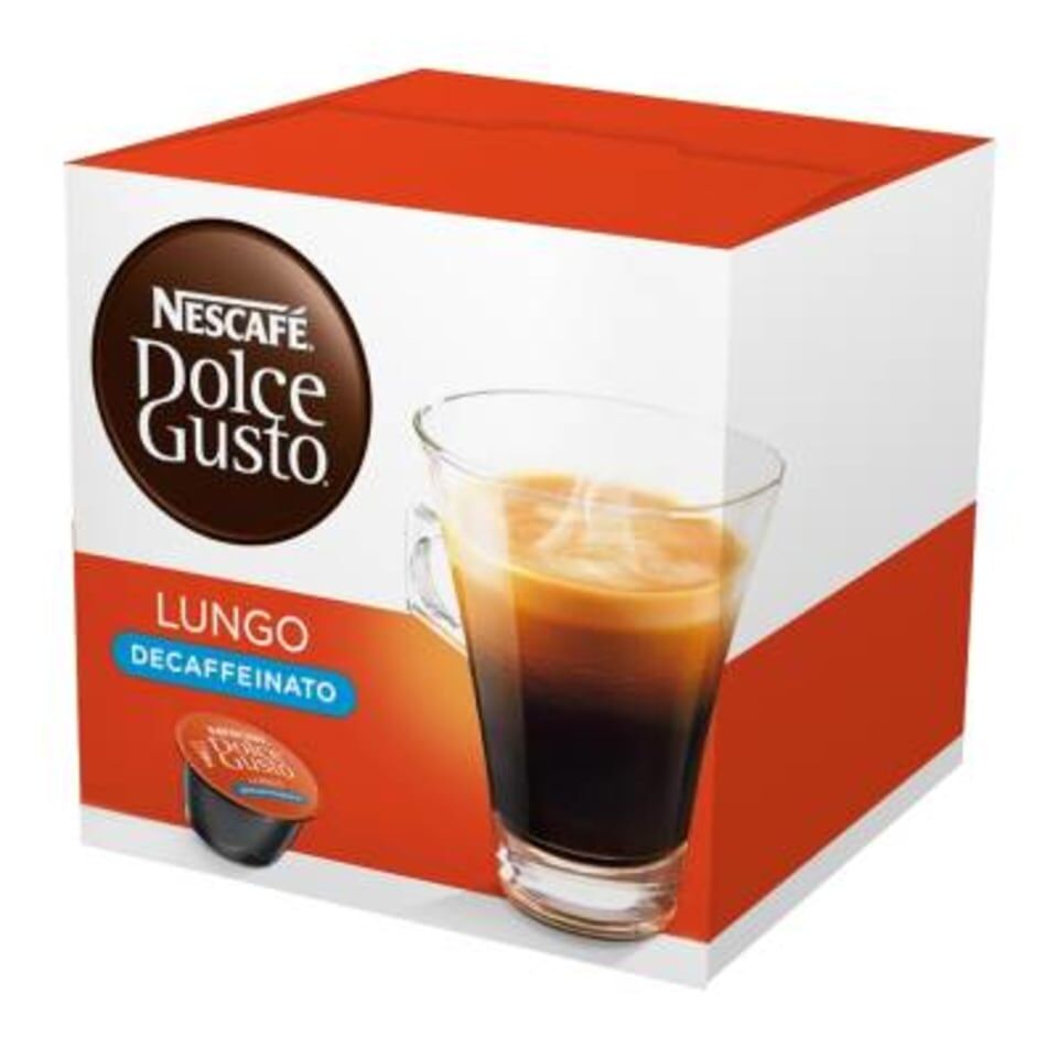 Cafe En Capsulas Lungo Descafeinado Dolce Gusto 16 0 Ca