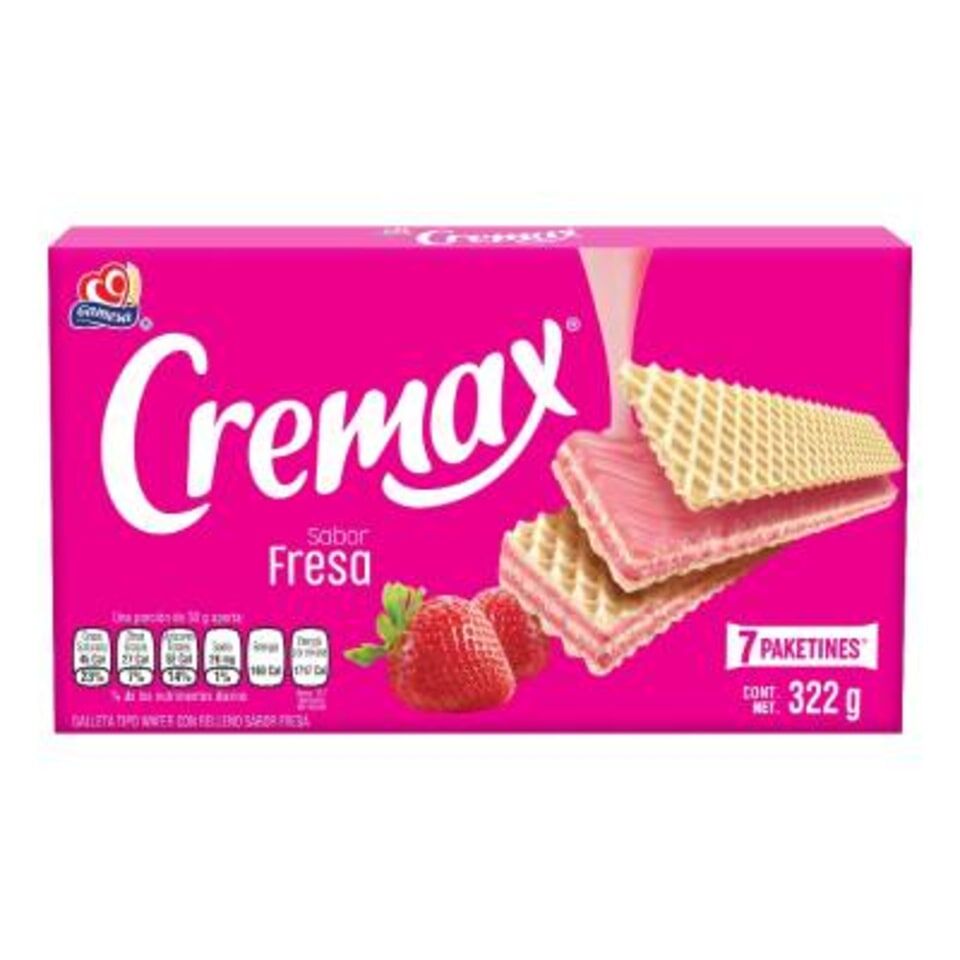 Cremax De Nieve Fresa Gamesa 322 G